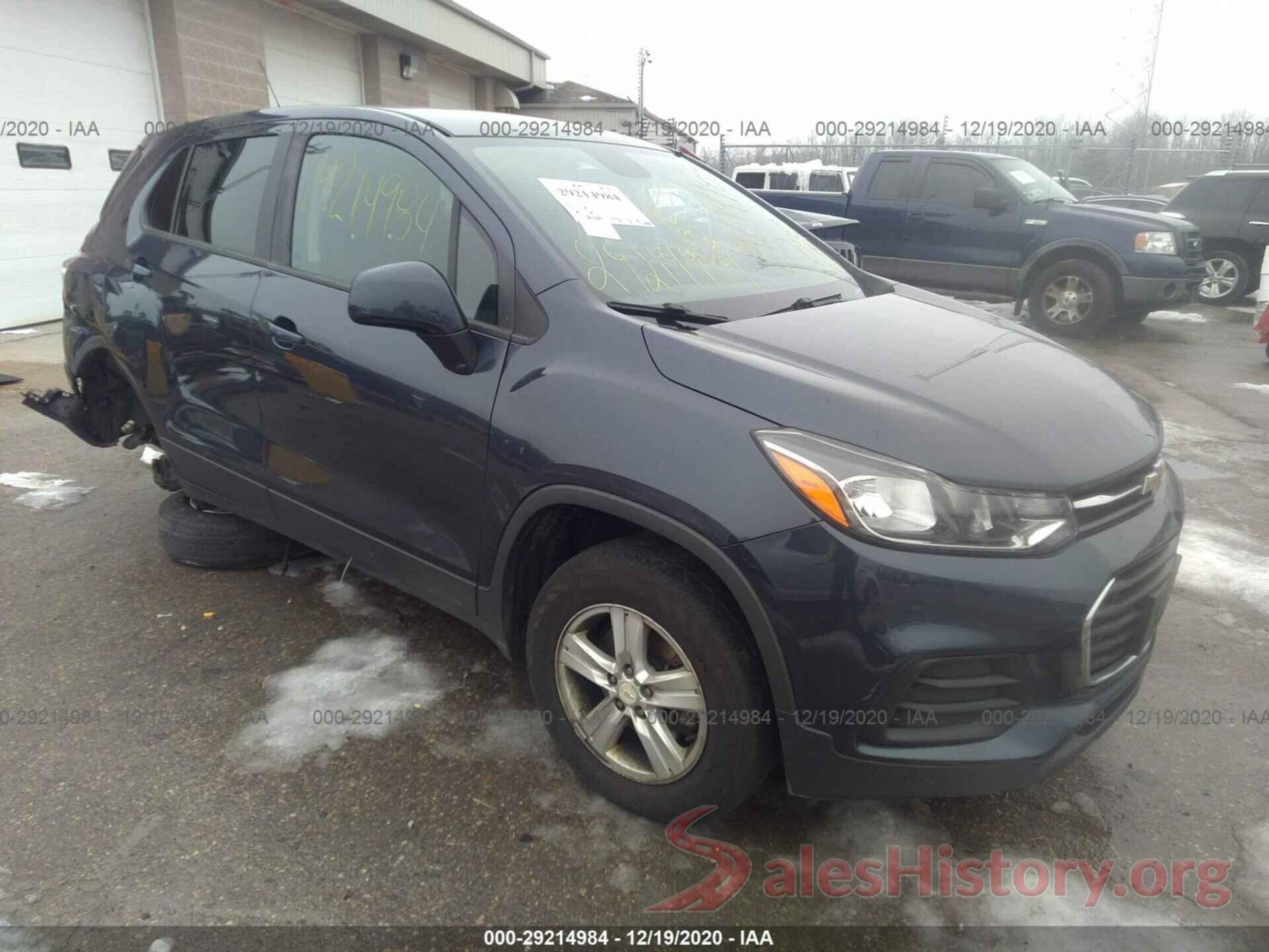 3GNCJNSBXJL186731 2018 CHEVROLET TRAX