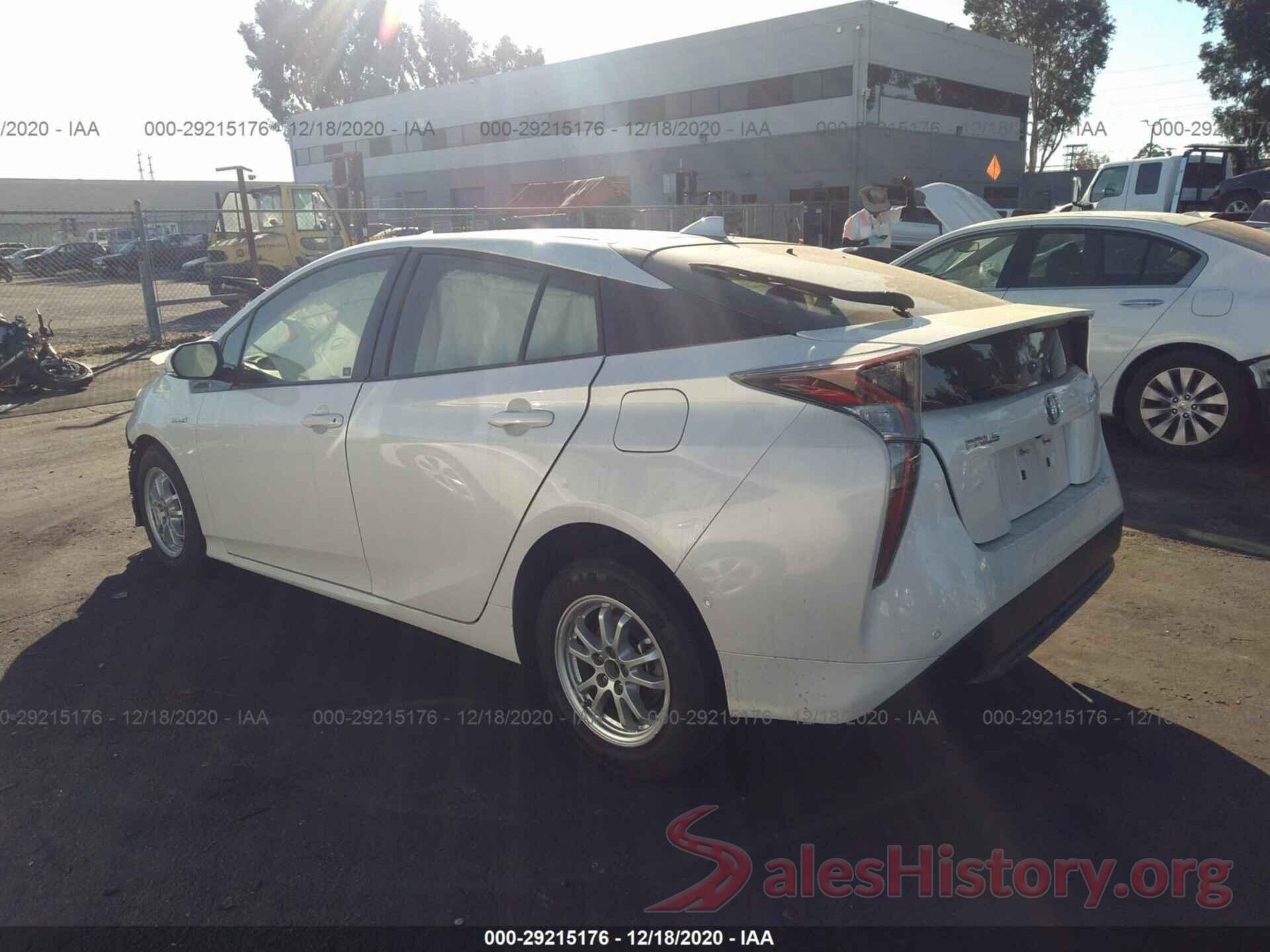 JTDKBRFU0J3585972 2018 TOYOTA PRIUS