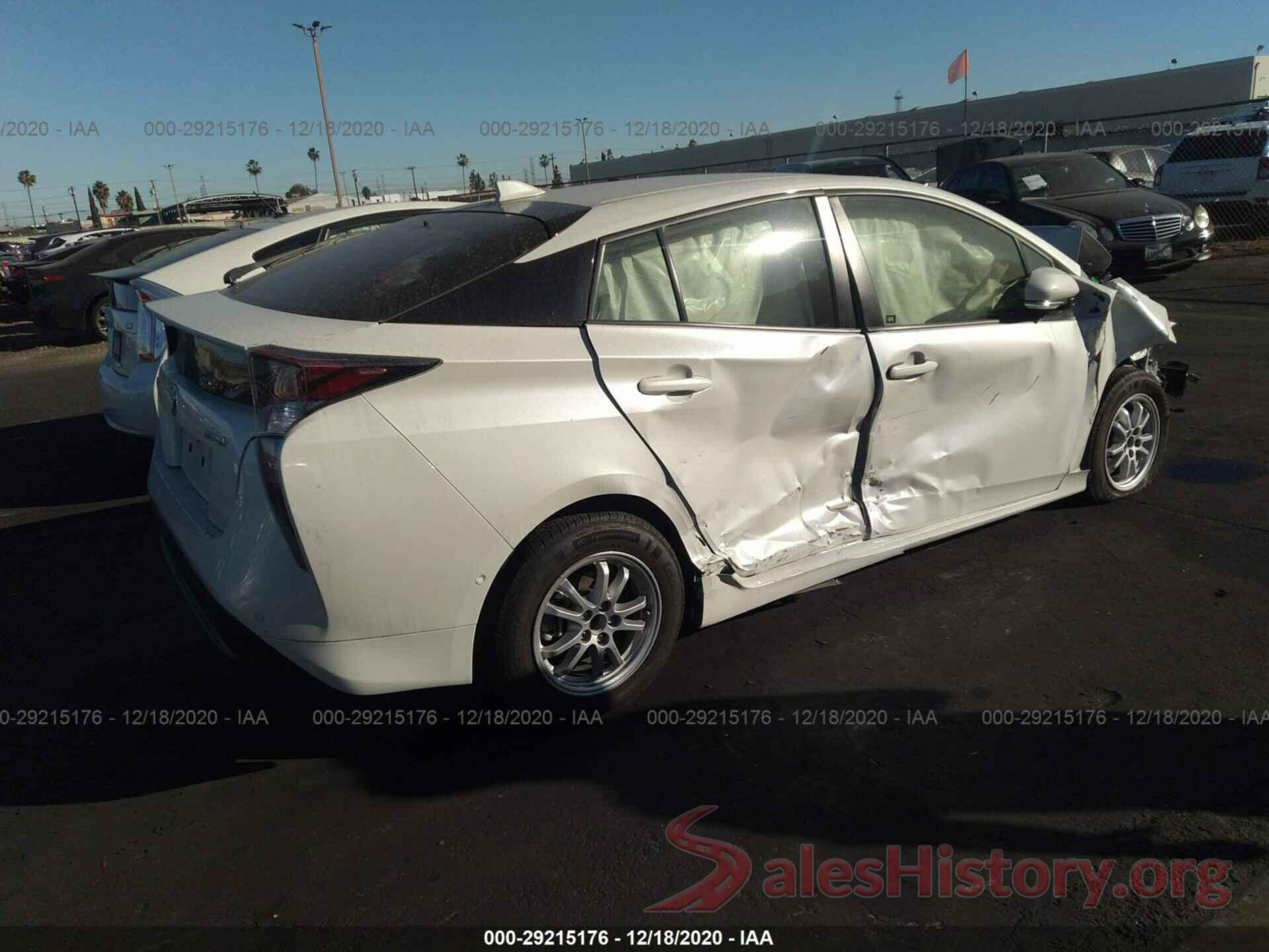 JTDKBRFU0J3585972 2018 TOYOTA PRIUS