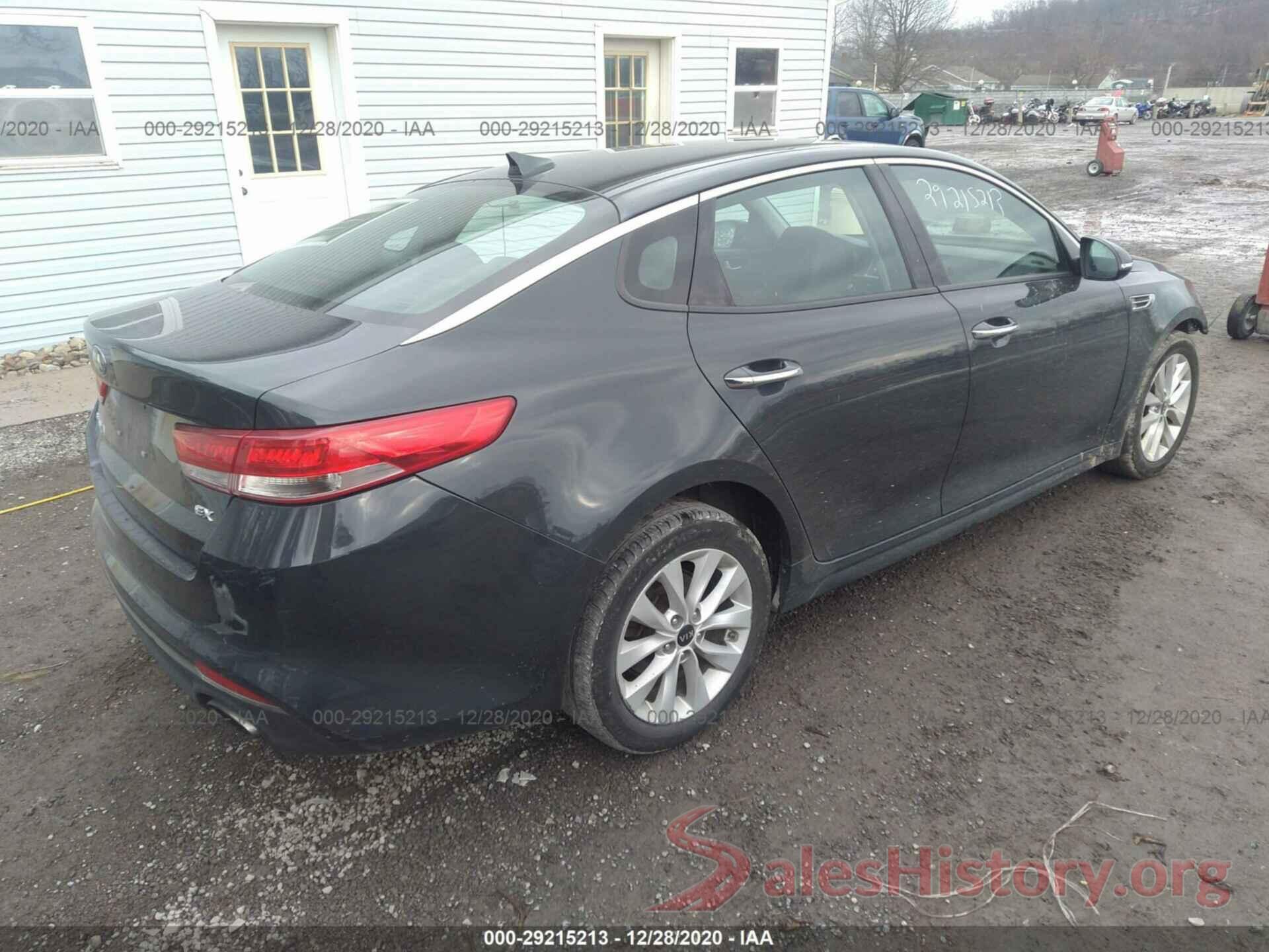 5XXGU4L37GG094659 2016 KIA OPTIMA