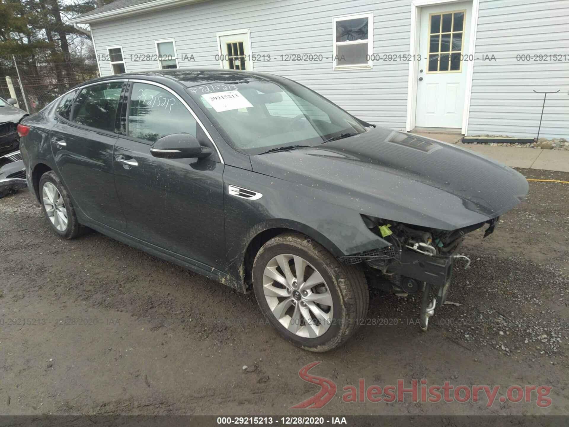 5XXGU4L37GG094659 2016 KIA OPTIMA