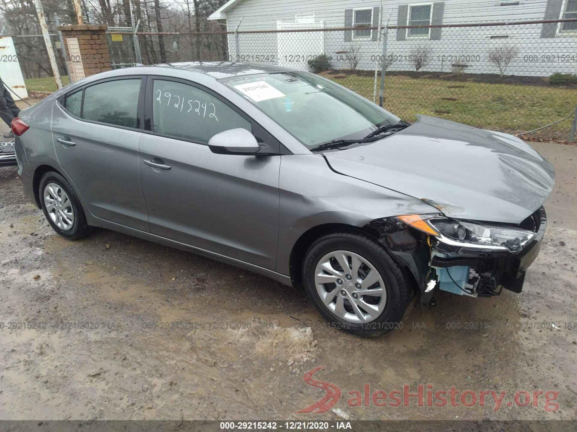 KMHD74LF5HU336182 2017 HYUNDAI ELANTRA