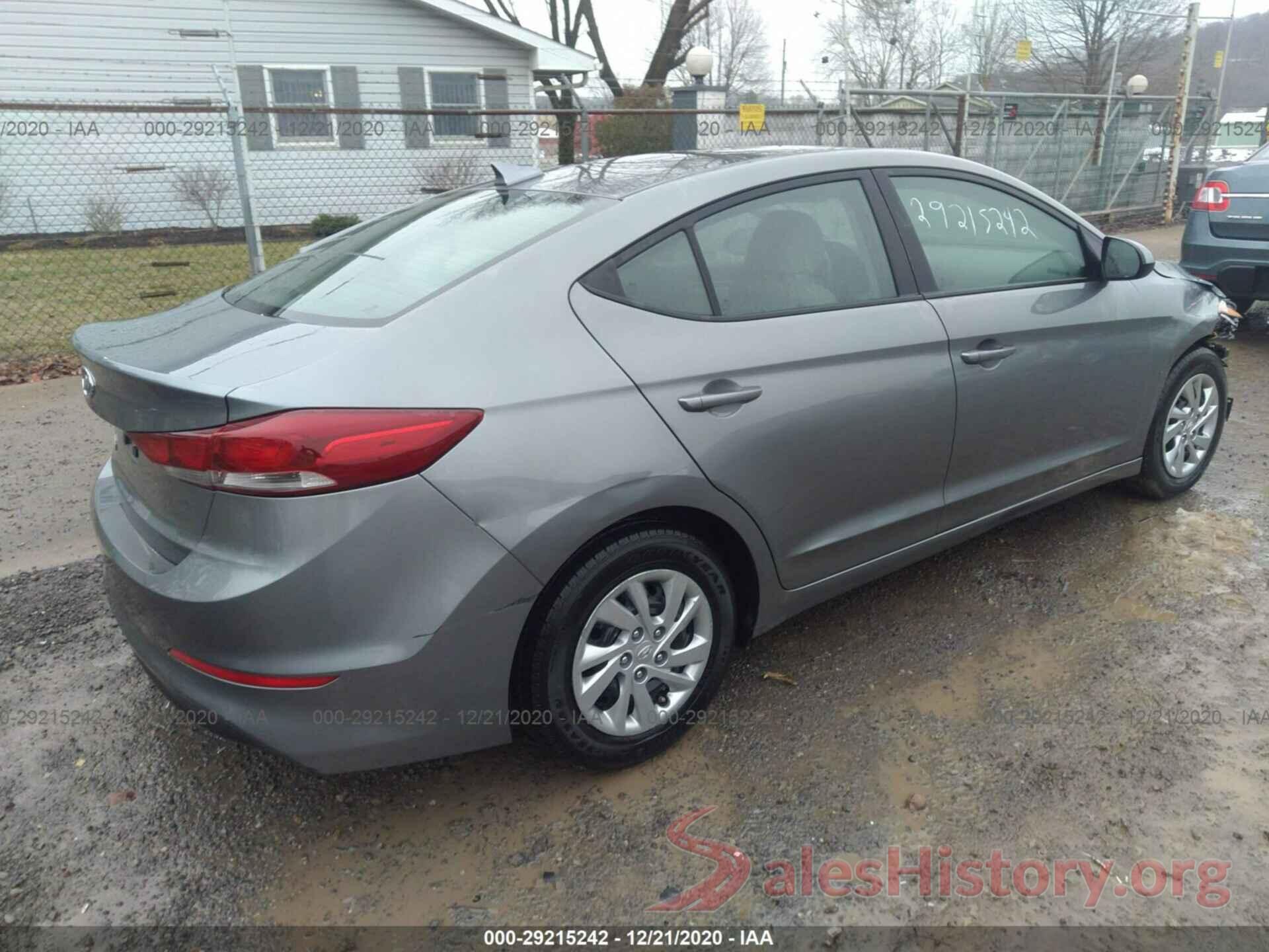 KMHD74LF5HU336182 2017 HYUNDAI ELANTRA