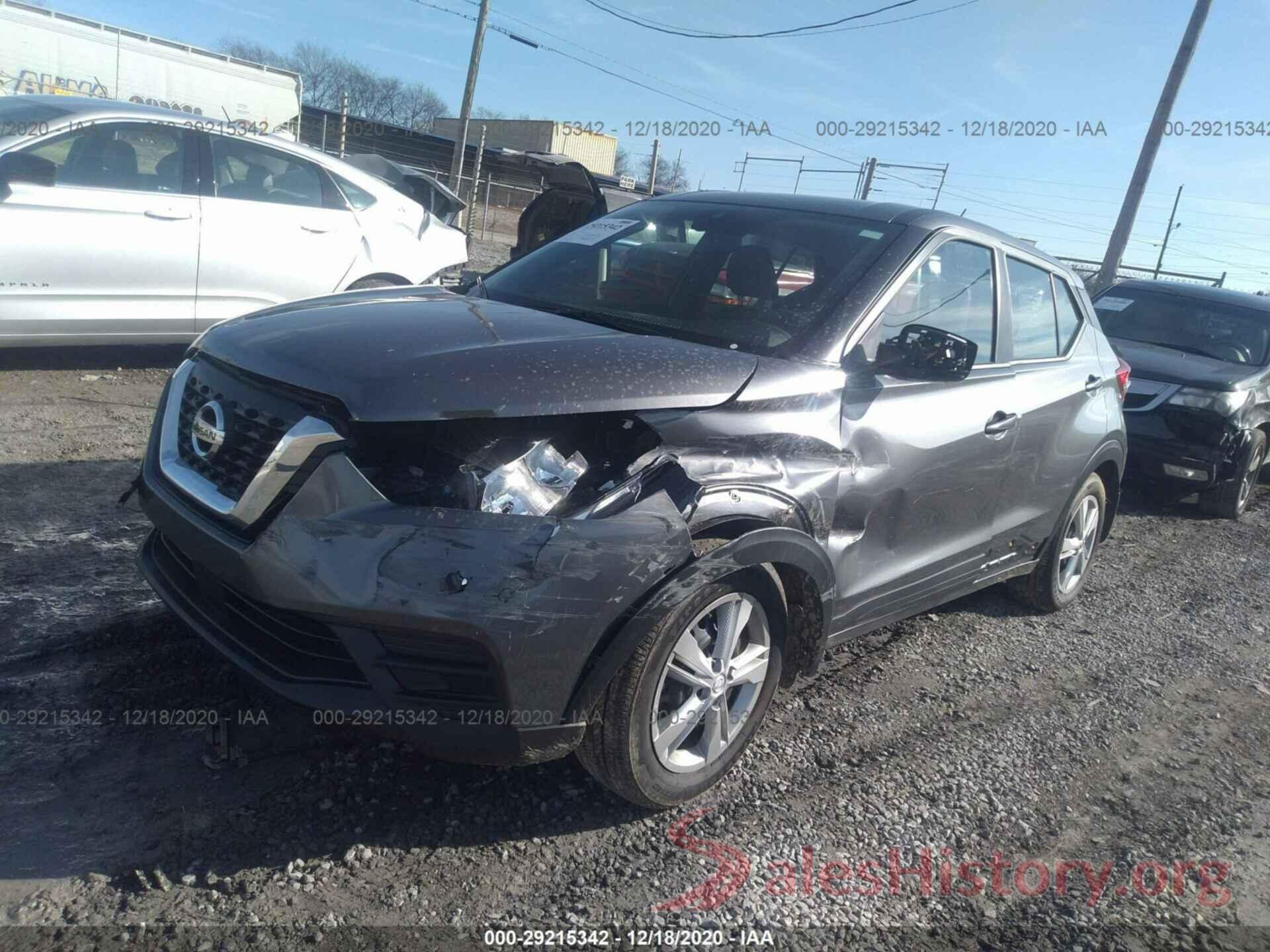 3N1CP5BV2LL549482 2020 NISSAN KICKS