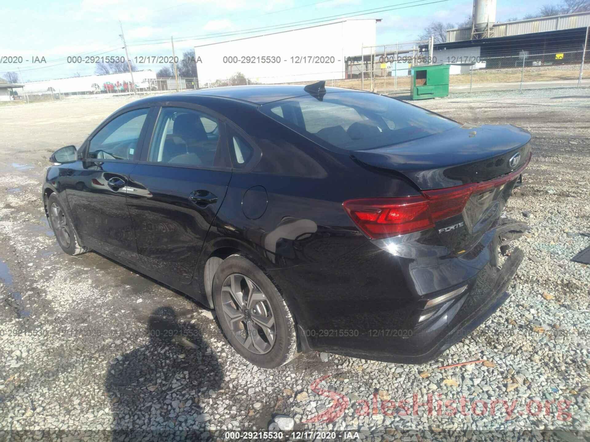 3KPF24AD9LE165408 2020 KIA FORTE