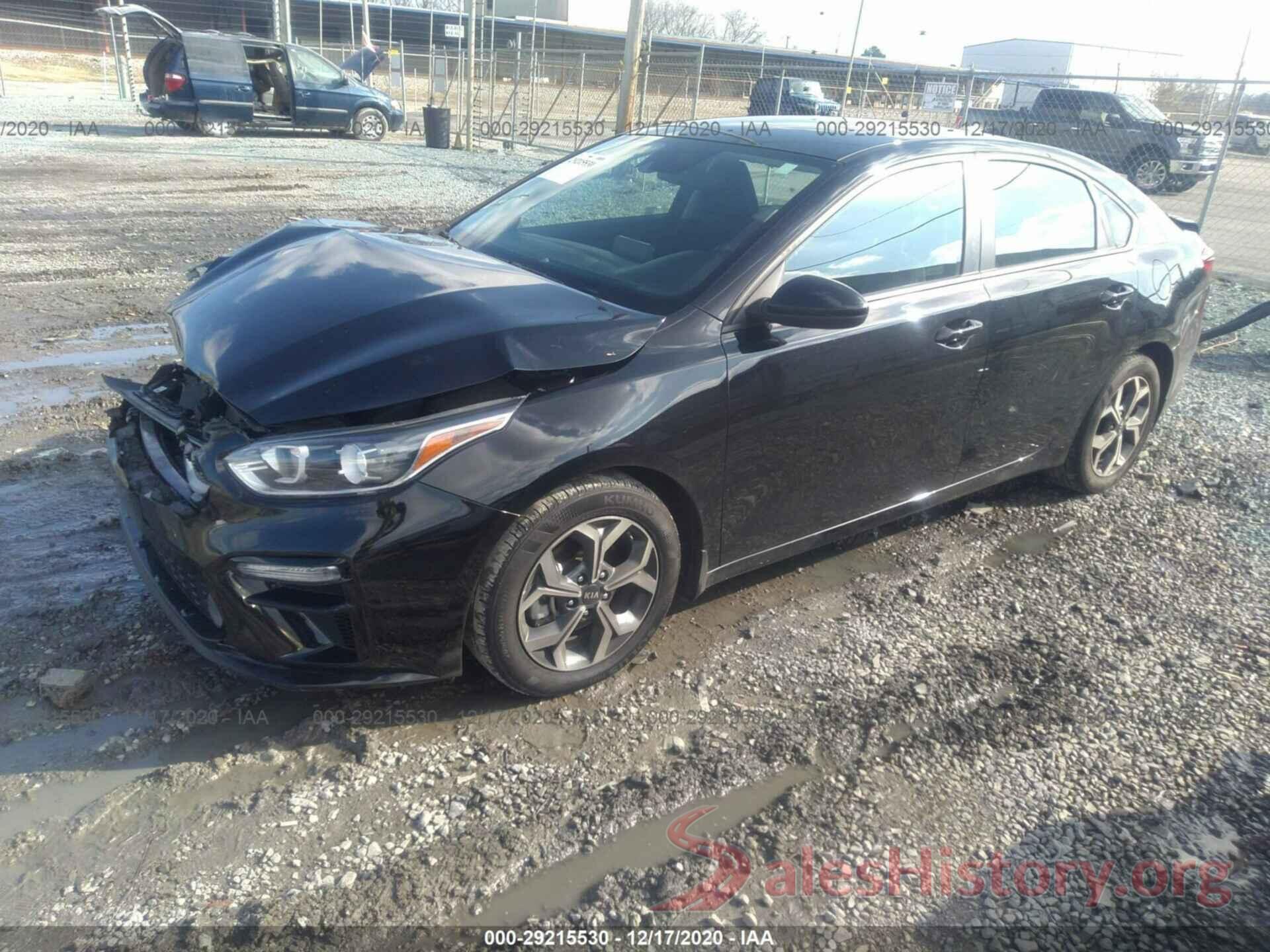 3KPF24AD9LE165408 2020 KIA FORTE