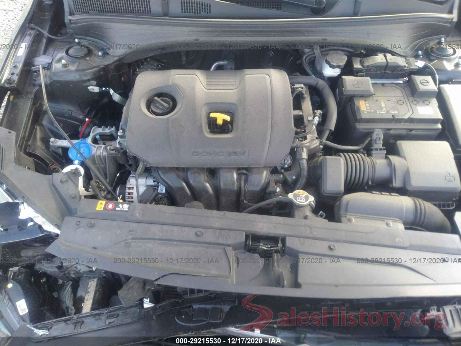 3KPF24AD9LE165408 2020 KIA FORTE