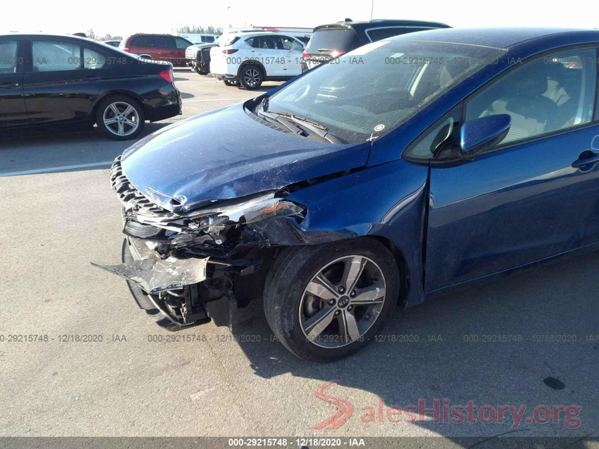 3KPFL4A78JE241303 2018 KIA FORTE