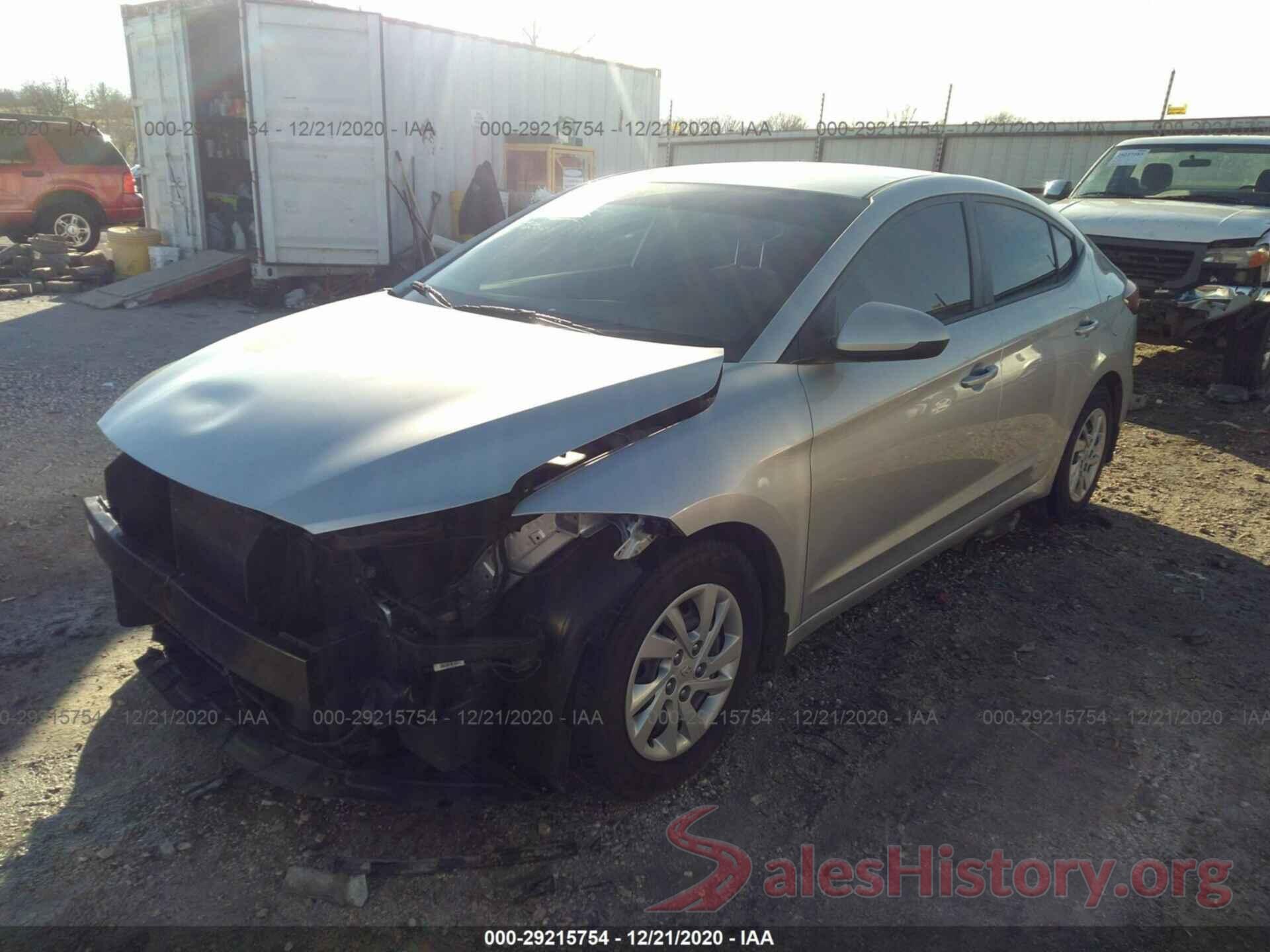 5NPD74LF9JH222867 2018 HYUNDAI ELANTRA