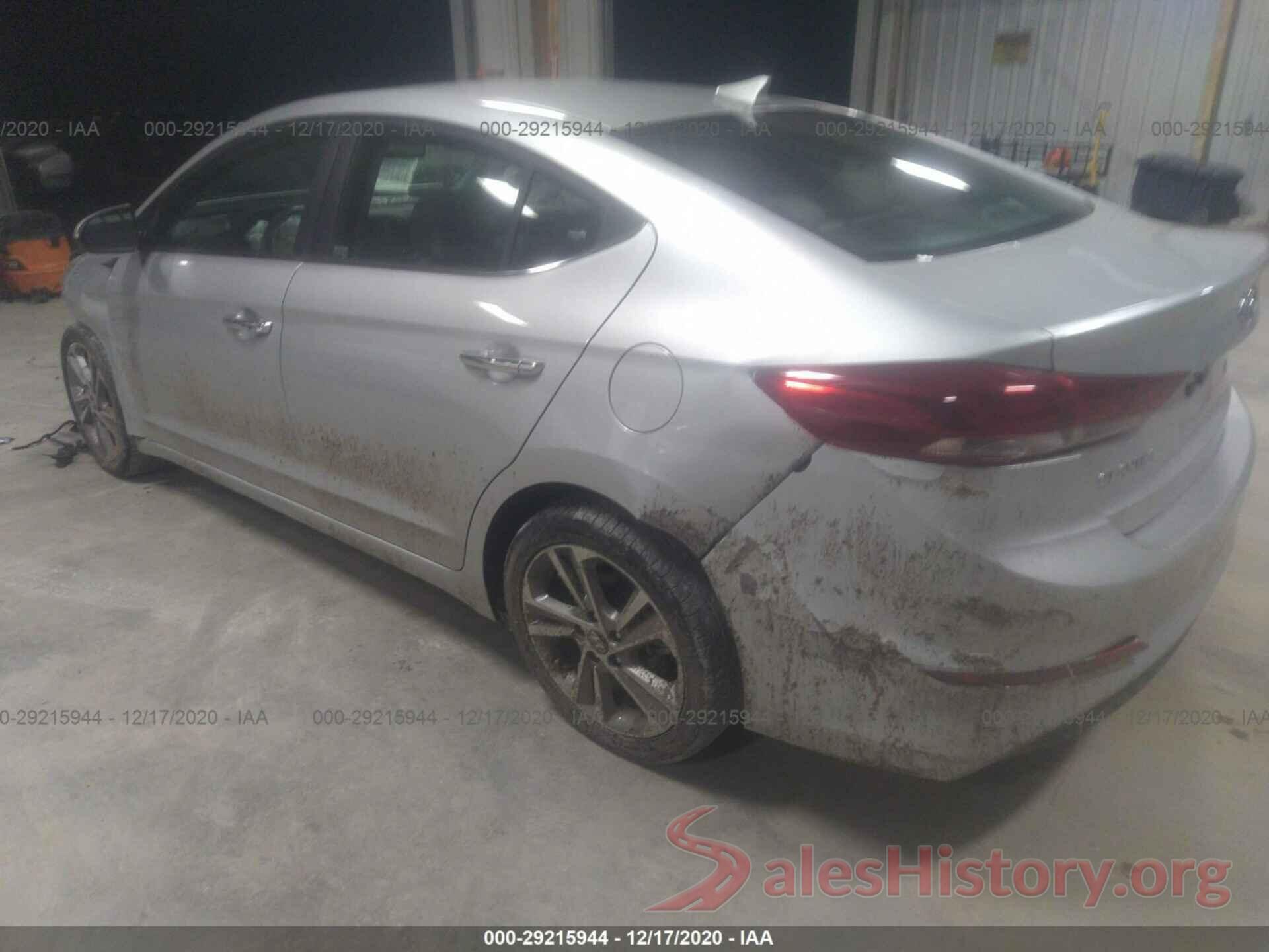 5NPD84LF2HH011615 2017 HYUNDAI ELANTRA