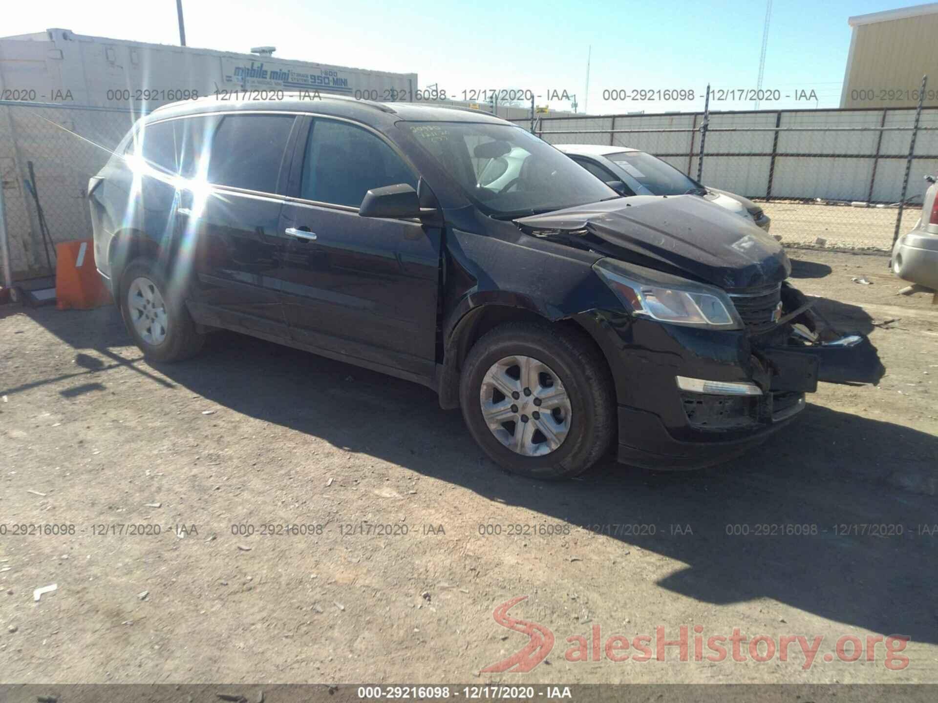 1GNKRFKDXGJ262833 2016 CHEVROLET TRAVERSE