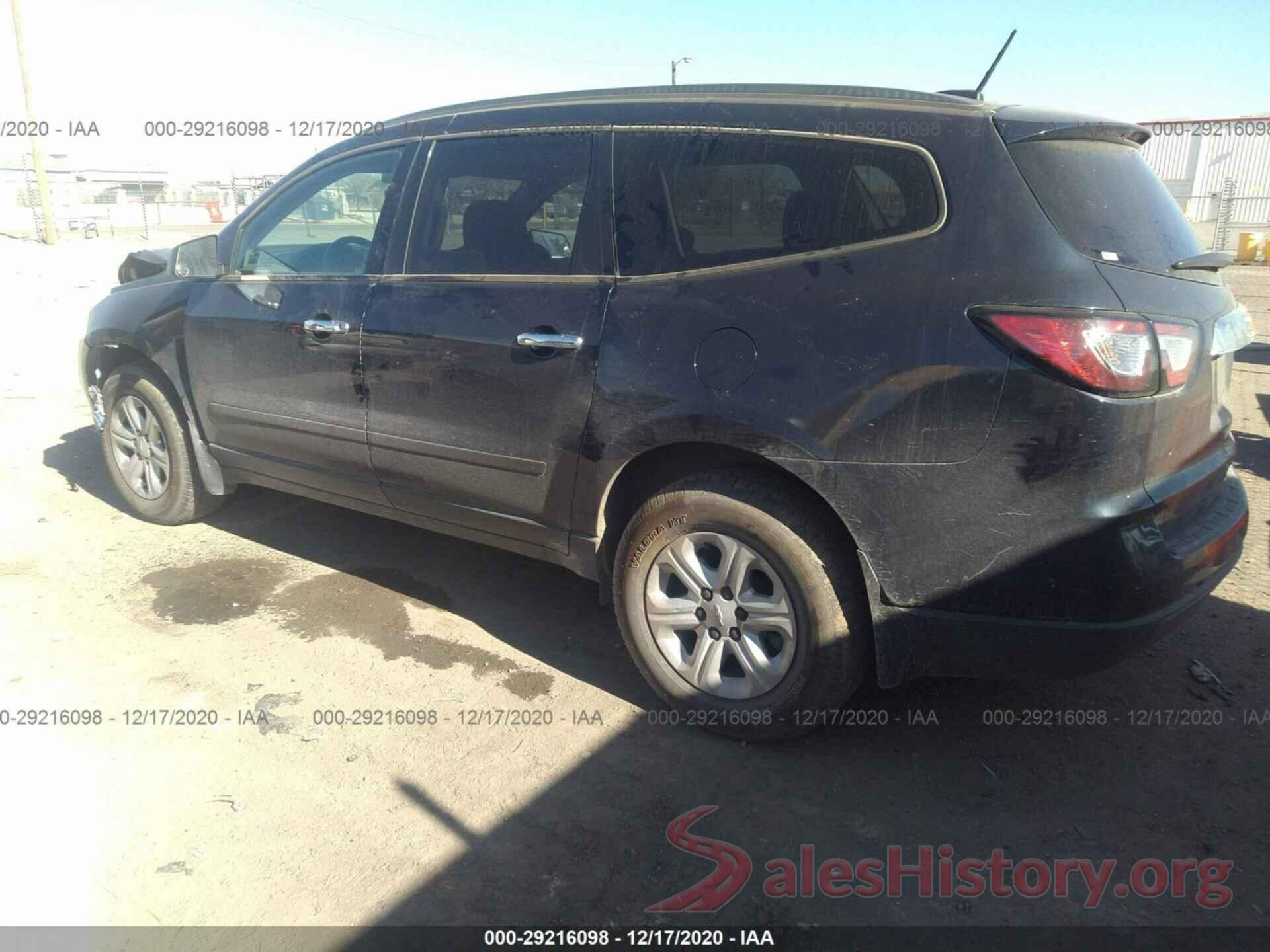 1GNKRFKDXGJ262833 2016 CHEVROLET TRAVERSE