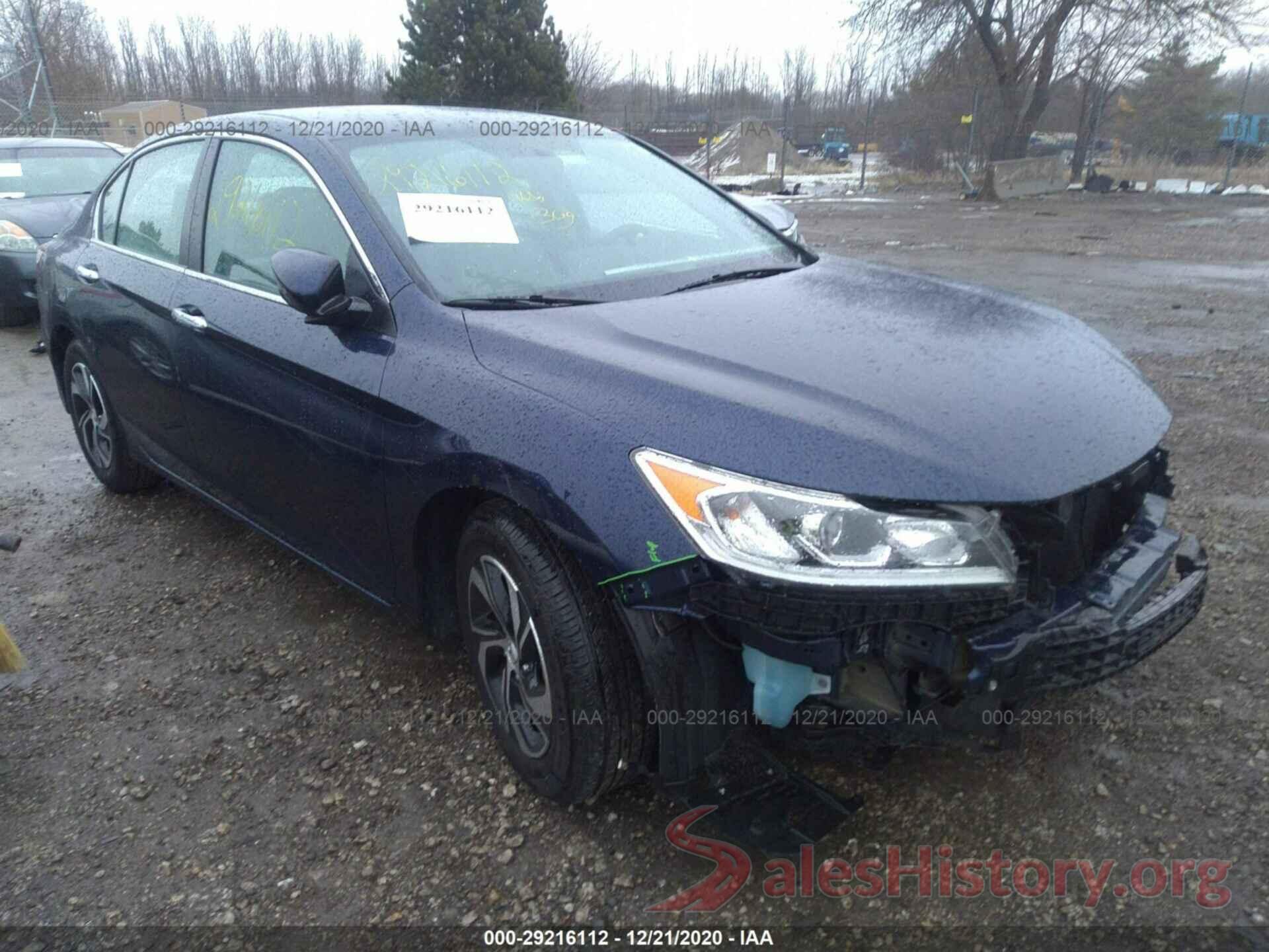 1HGCR2F31GA129287 2016 HONDA ACCORD SEDAN