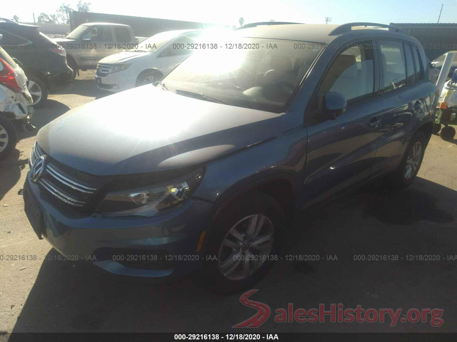 WVGAV7AX3HW503343 2017 VOLKSWAGEN TIGUAN