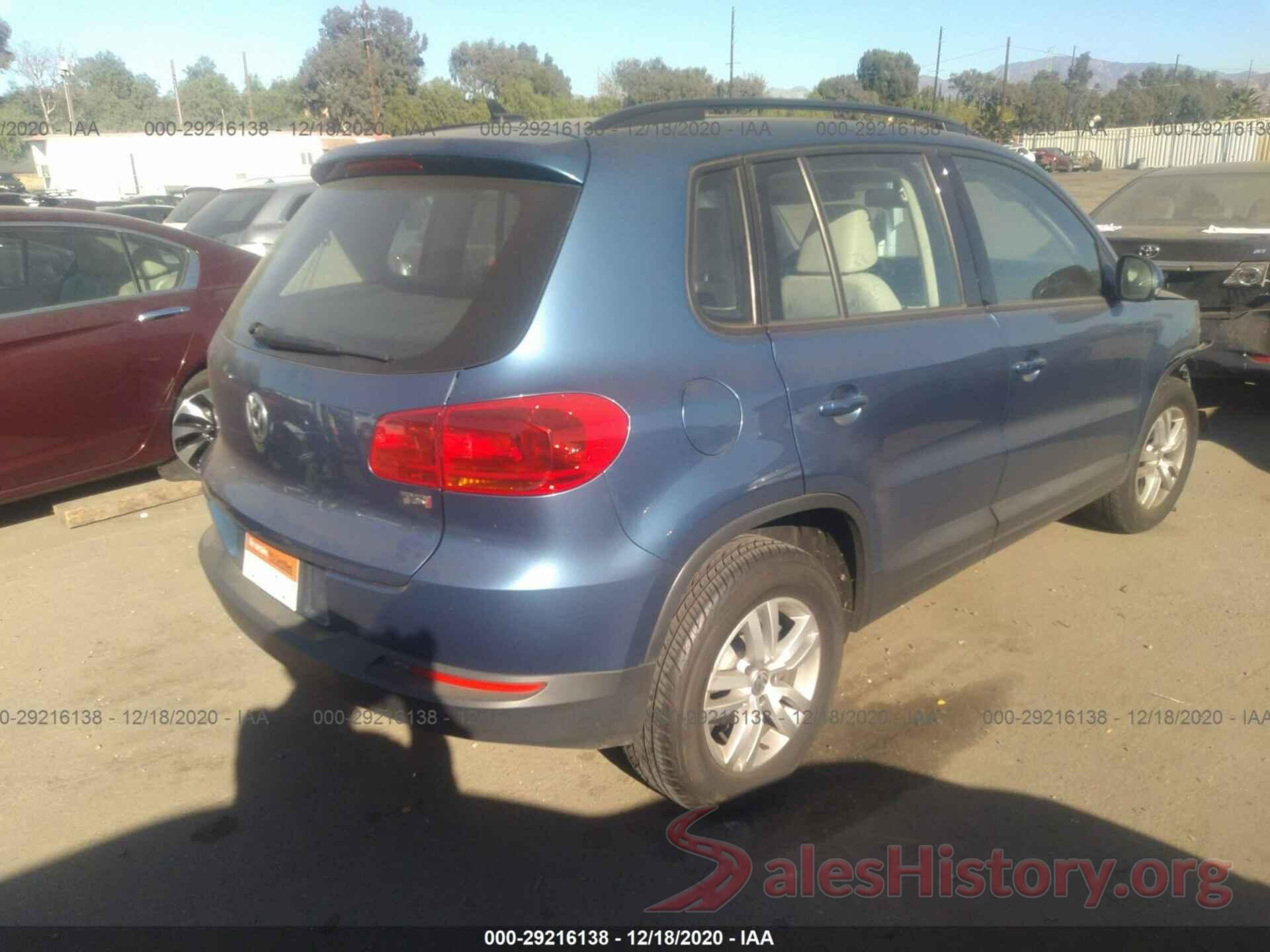 WVGAV7AX3HW503343 2017 VOLKSWAGEN TIGUAN