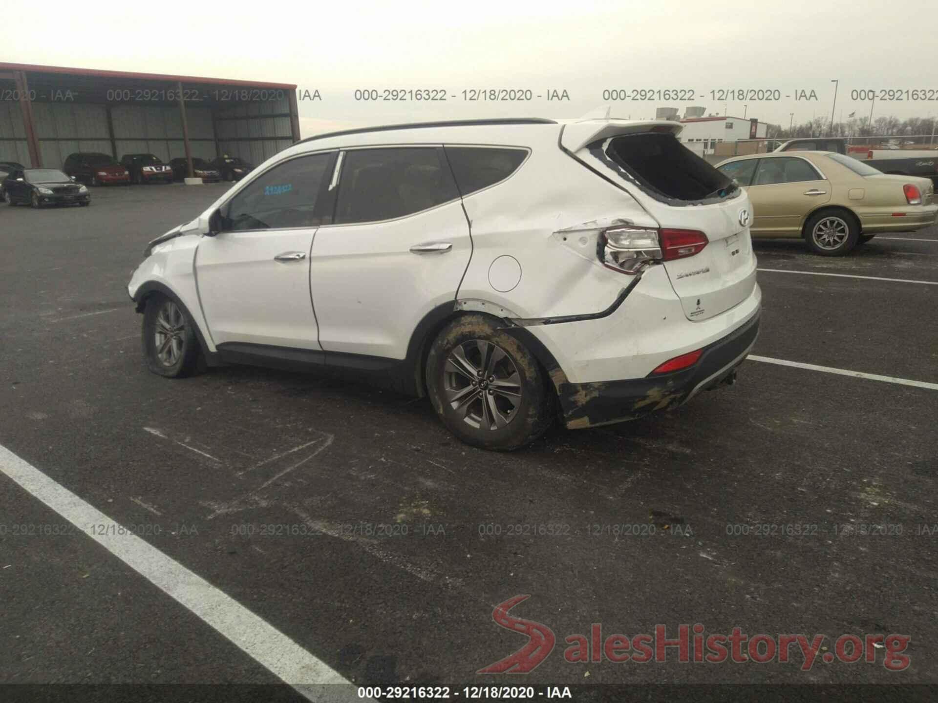 5XYZU3LB4GG309744 2016 HYUNDAI SANTA FE SPORT