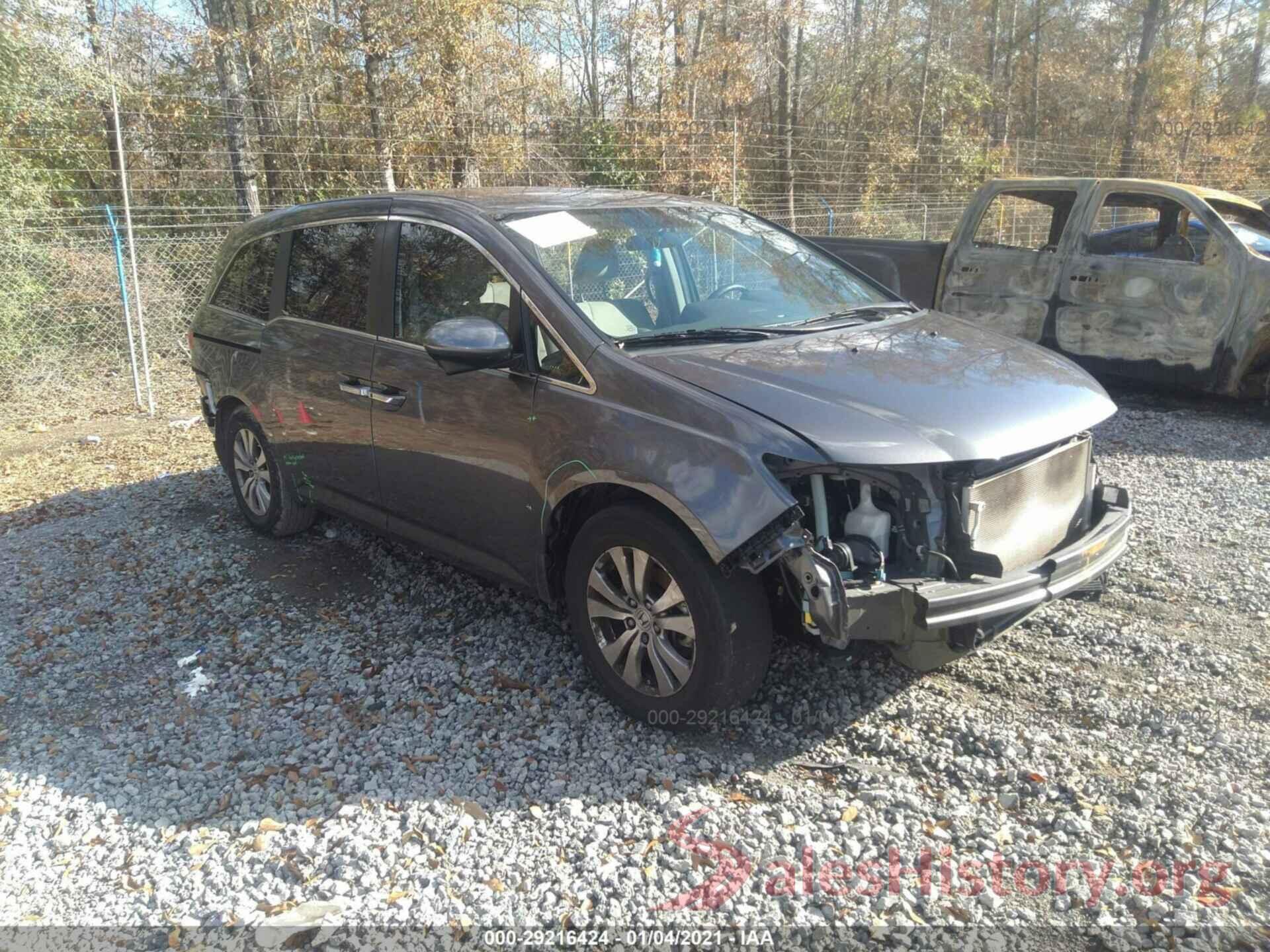 5FNRL5H3XHB001227 2017 HONDA ODYSSEY