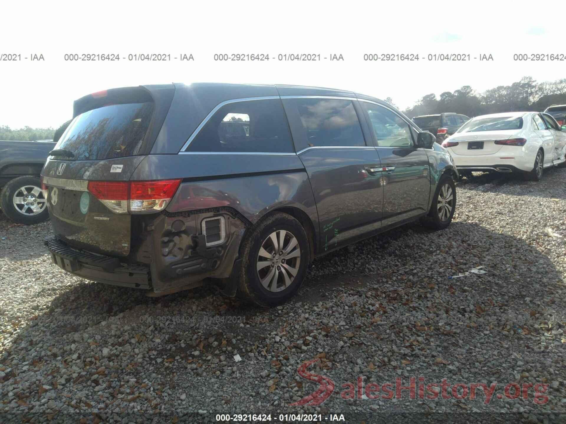 5FNRL5H3XHB001227 2017 HONDA ODYSSEY