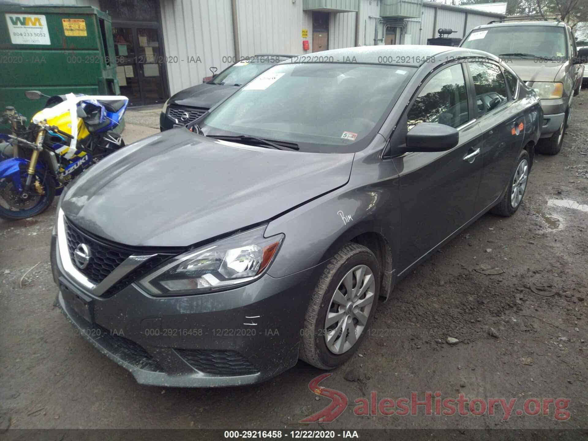 3N1AB7AP0GY255334 2016 NISSAN SENTRA