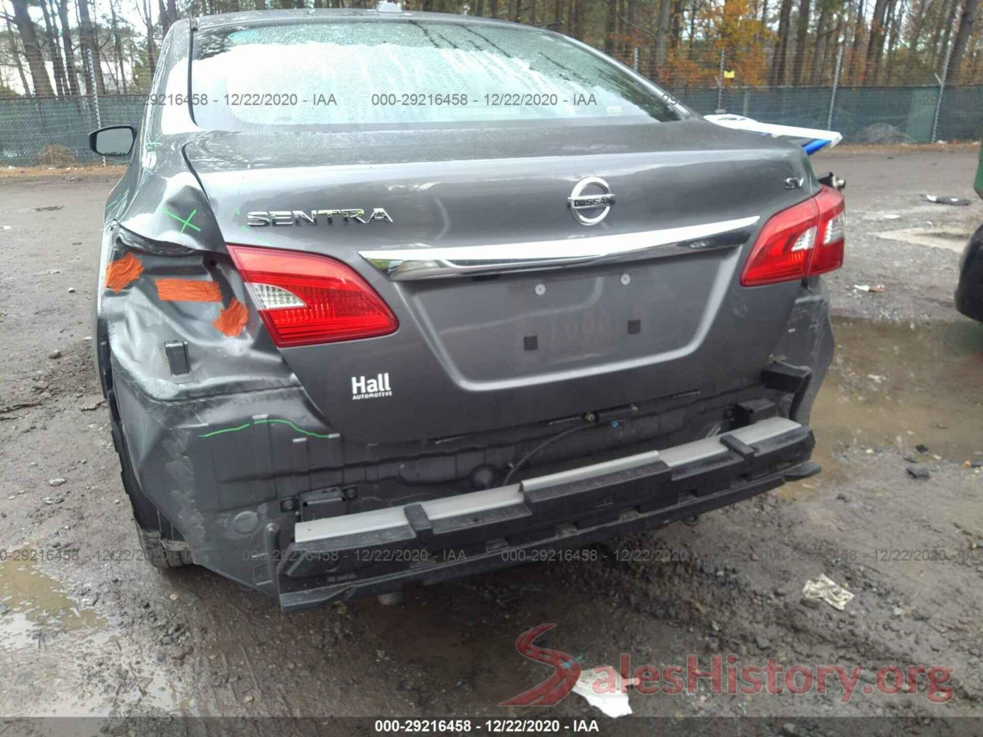 3N1AB7AP0GY255334 2016 NISSAN SENTRA