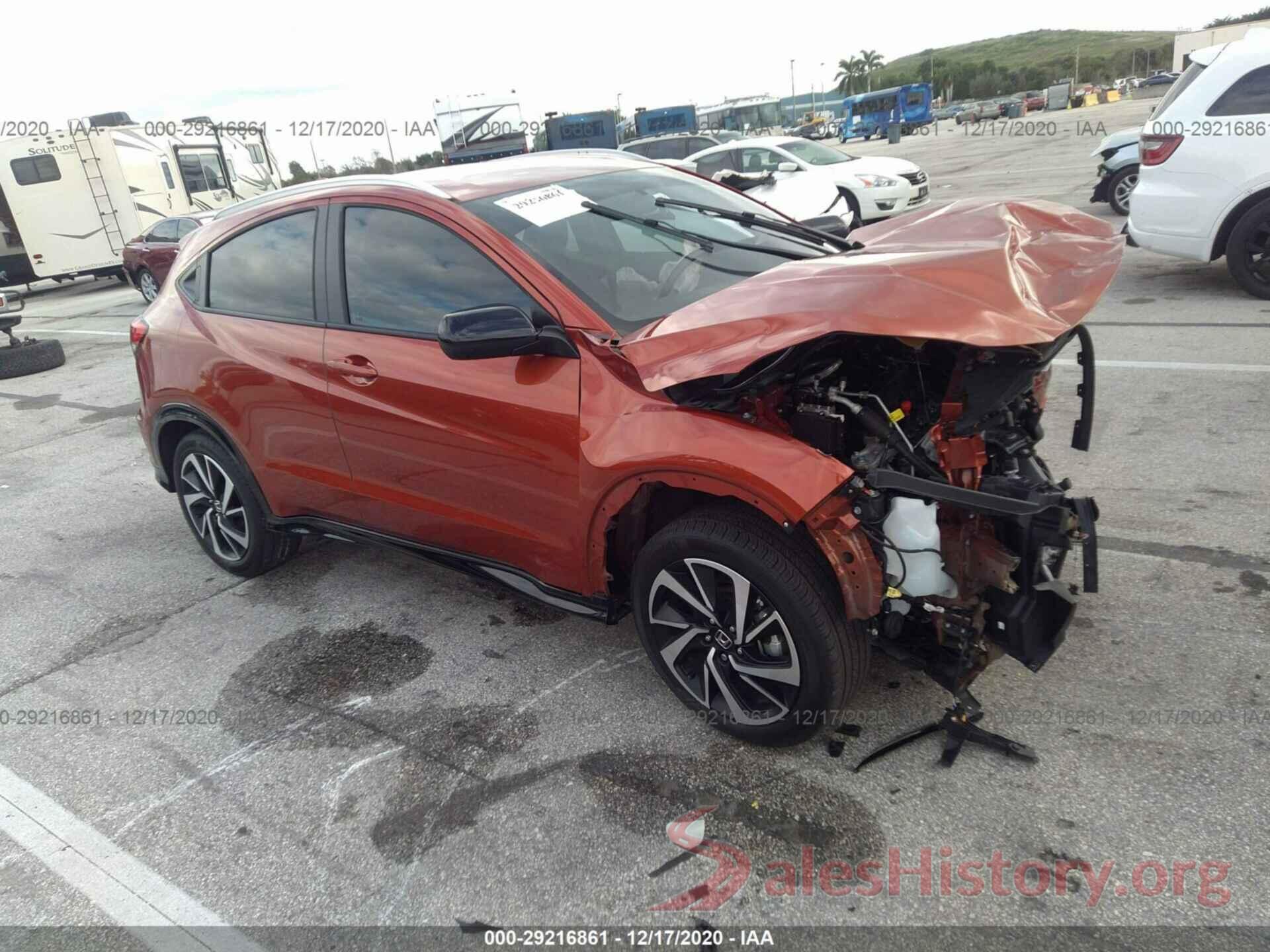 3CZRU5H1XLM709150 2020 HONDA HR-V