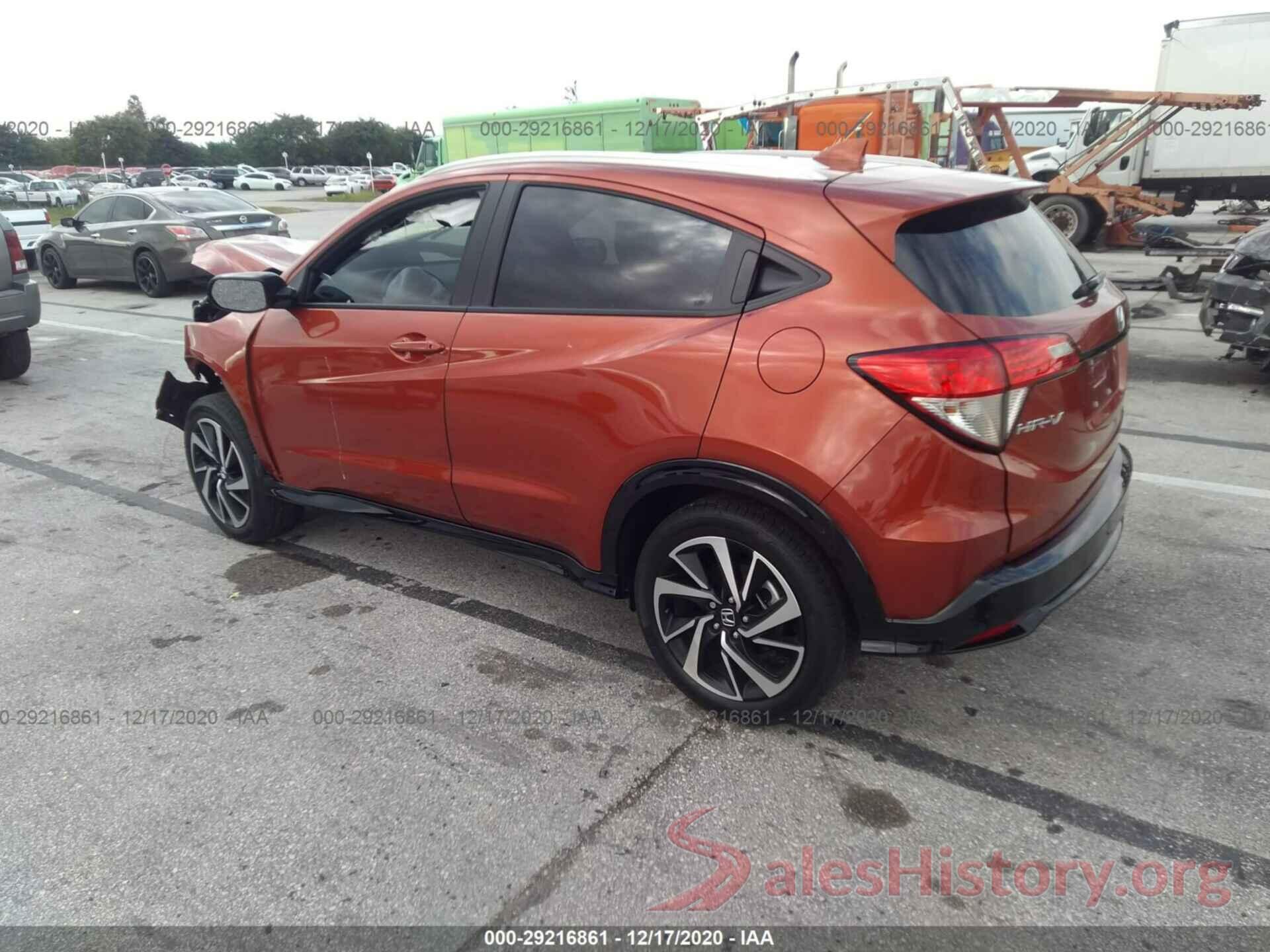 3CZRU5H1XLM709150 2020 HONDA HR-V