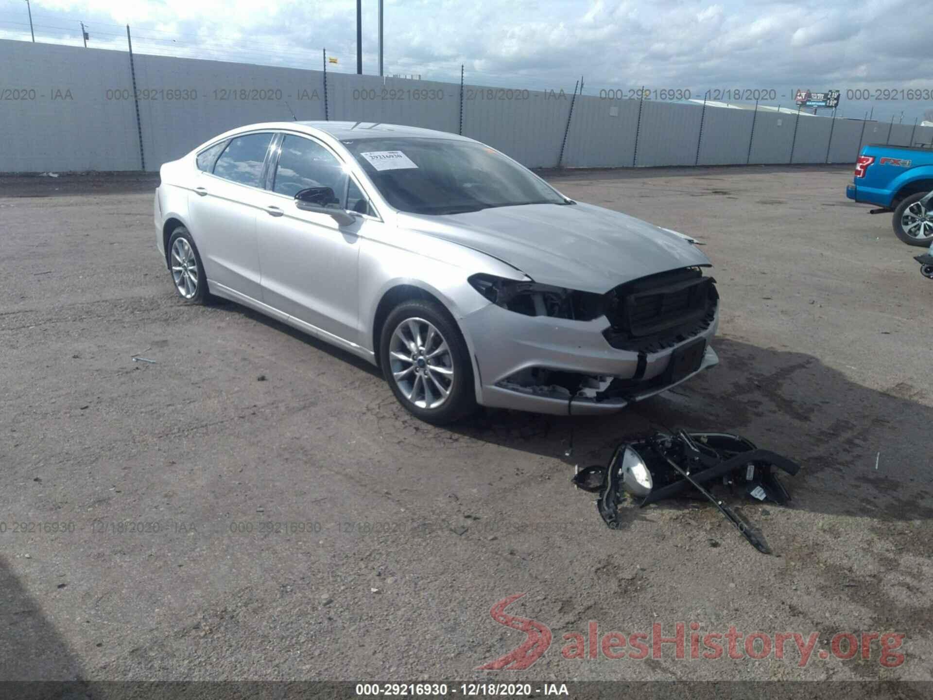 3FA6P0HD3HR141000 2017 FORD FUSION