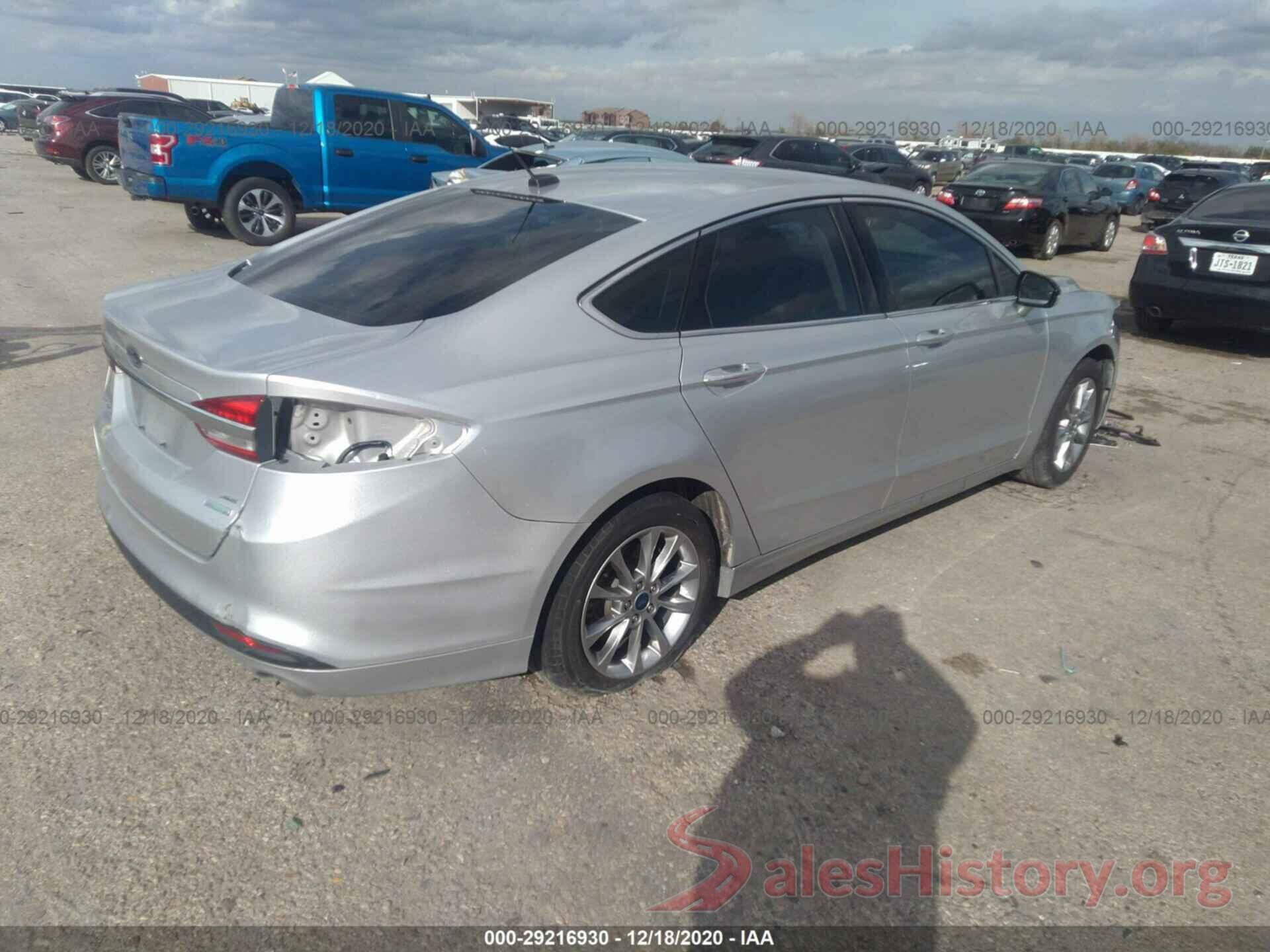 3FA6P0HD3HR141000 2017 FORD FUSION