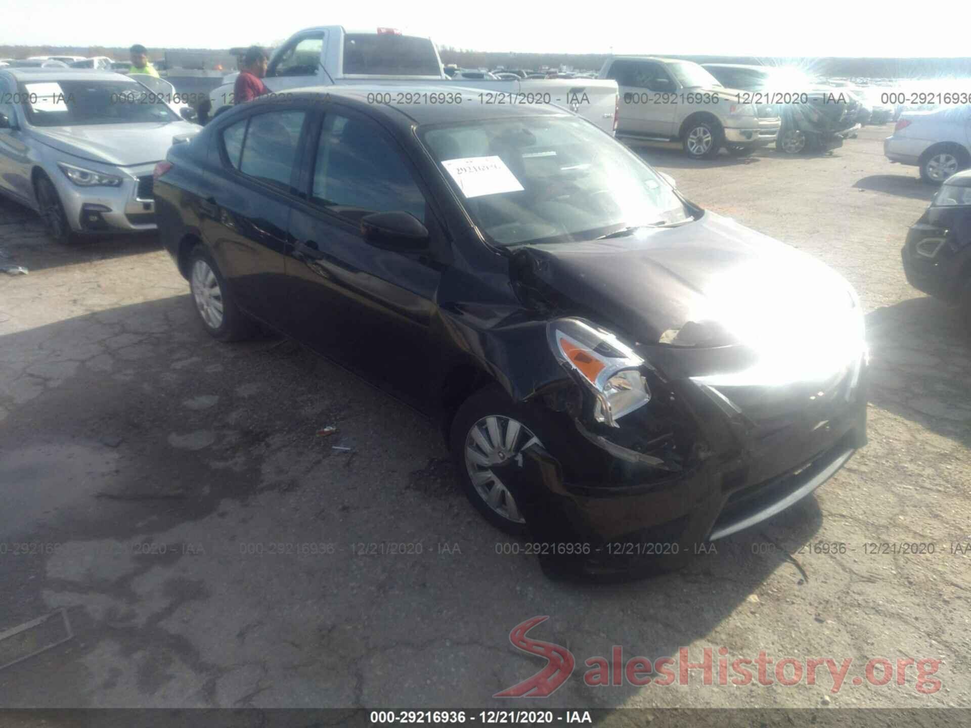 3N1CN7AP0GL911898 2016 NISSAN VERSA