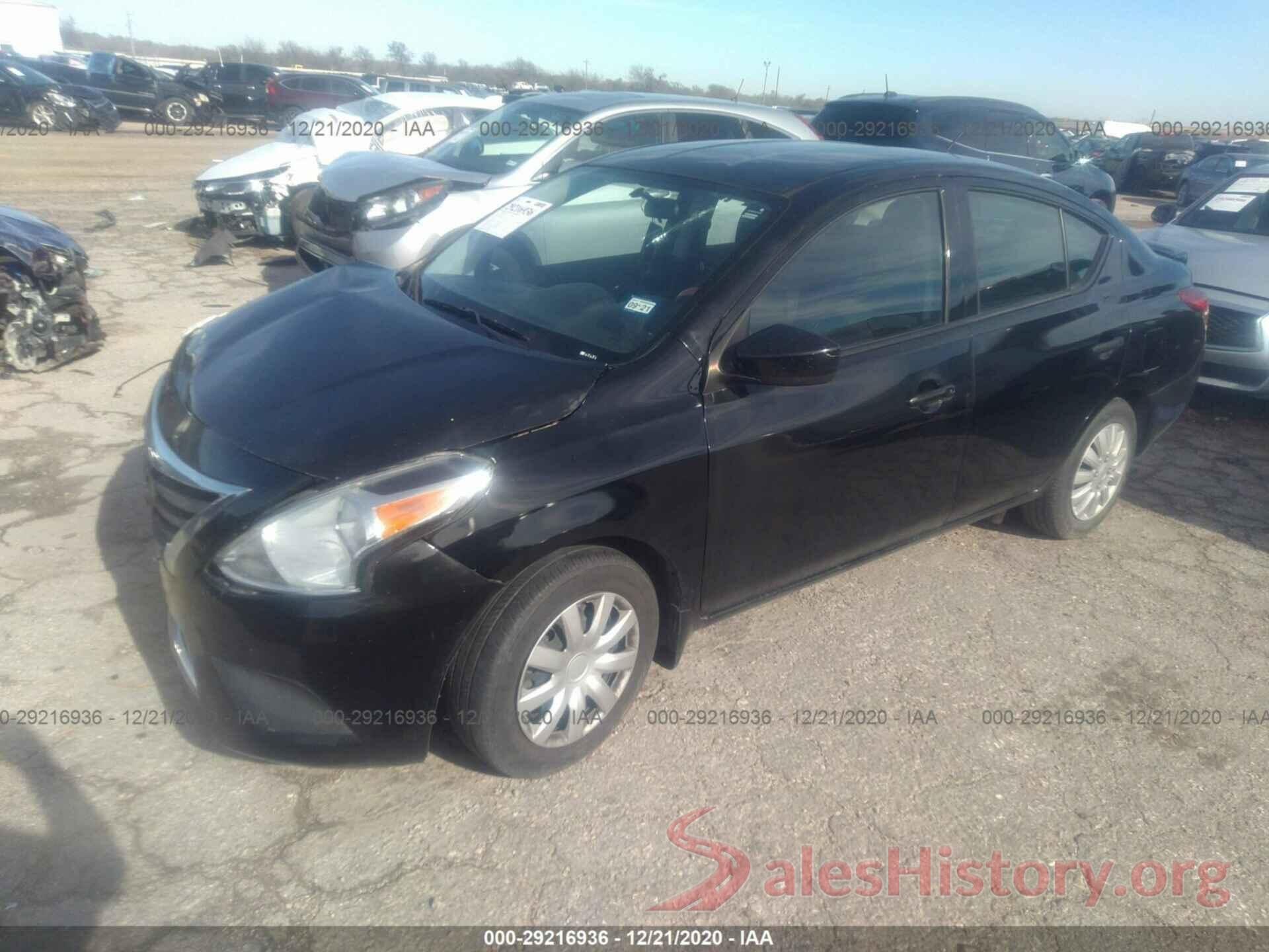 3N1CN7AP0GL911898 2016 NISSAN VERSA