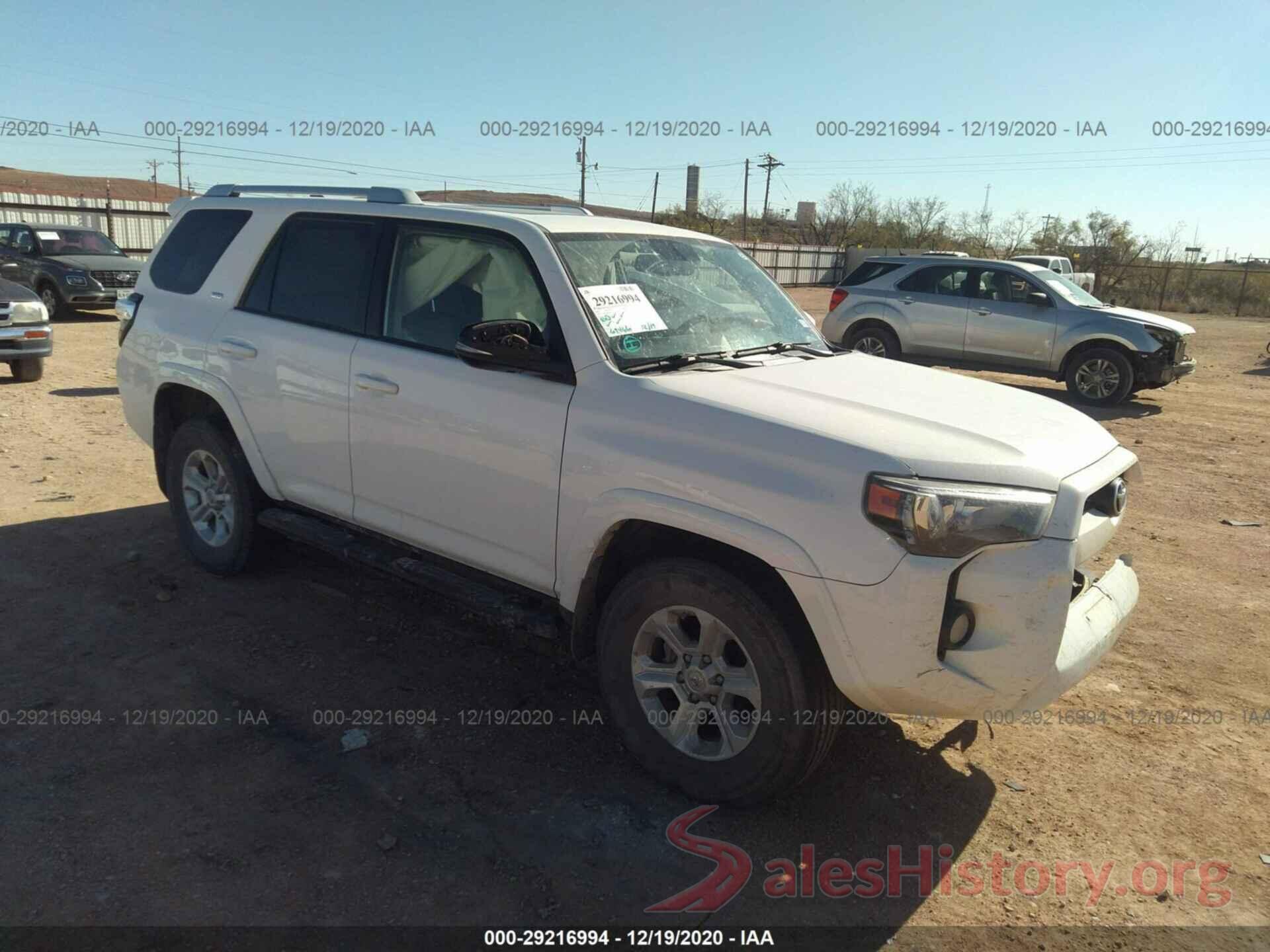 JTEZU5JR5H5157927 2017 TOYOTA 4RUNNER