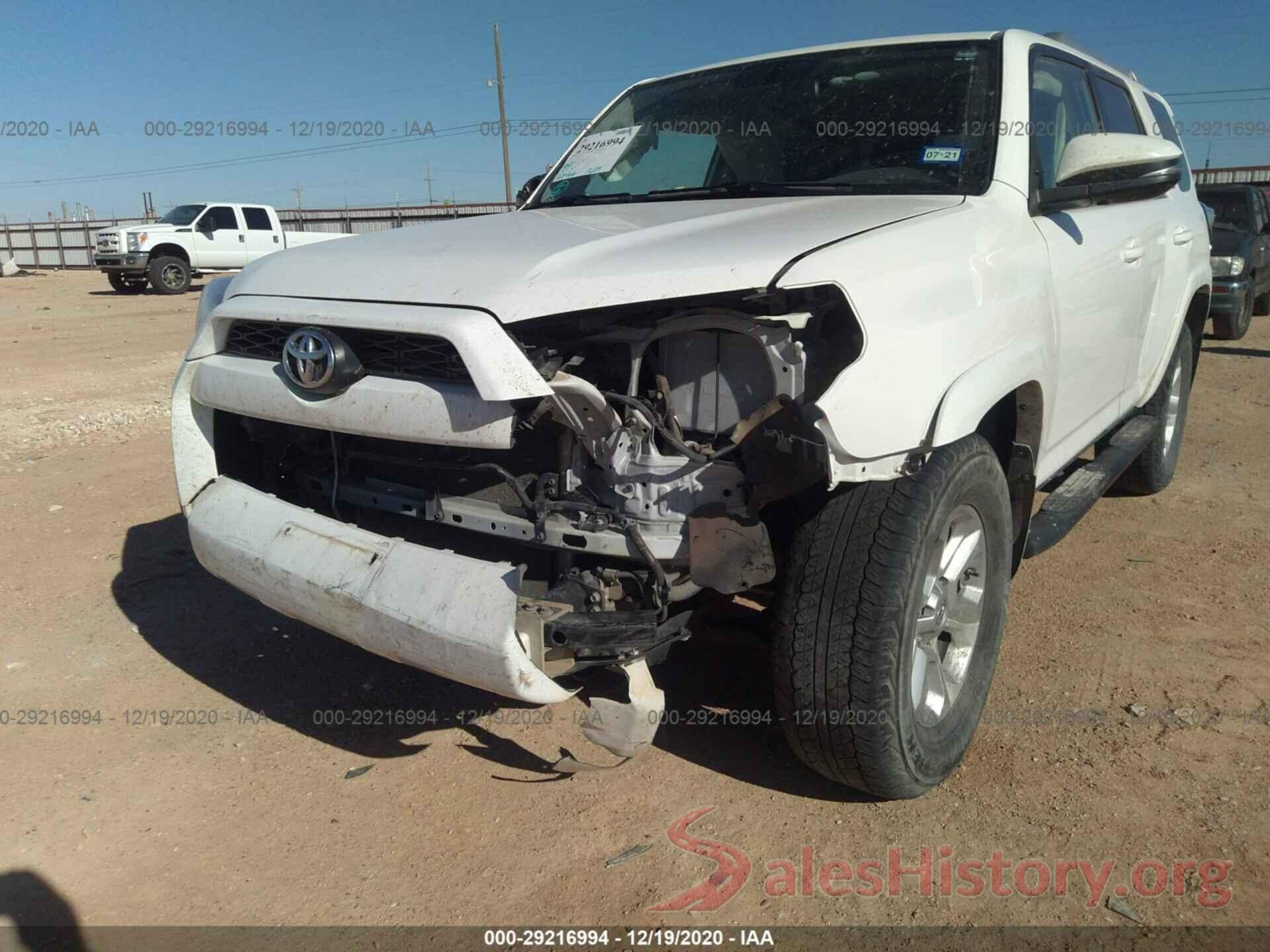 JTEZU5JR5H5157927 2017 TOYOTA 4RUNNER