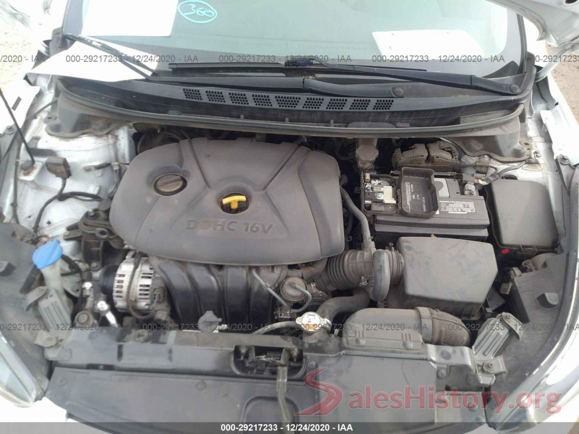 5NPDH4AE1GH661562 2016 HYUNDAI ELANTRA