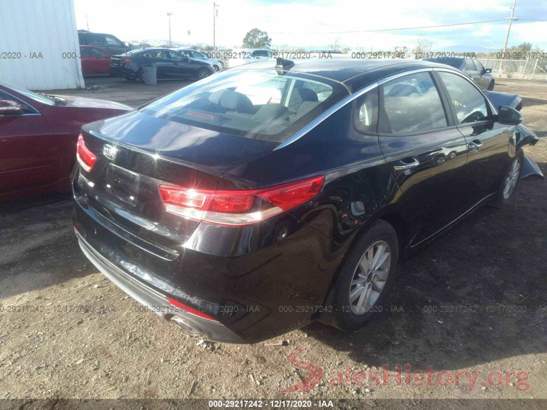 5XXGT4L39GG088140 2016 KIA OPTIMA