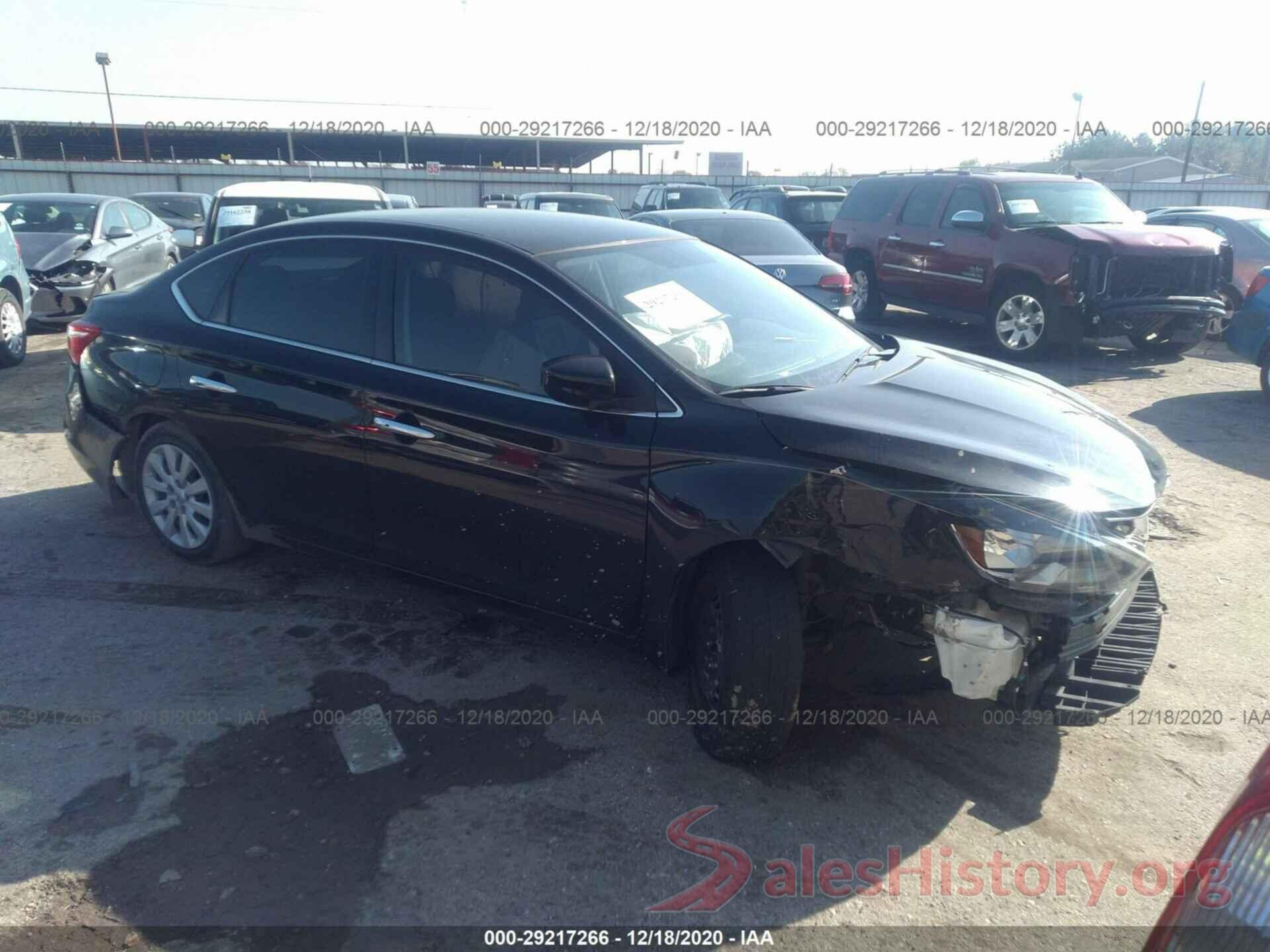 3N1AB7AP0HL654985 2017 NISSAN SENTRA