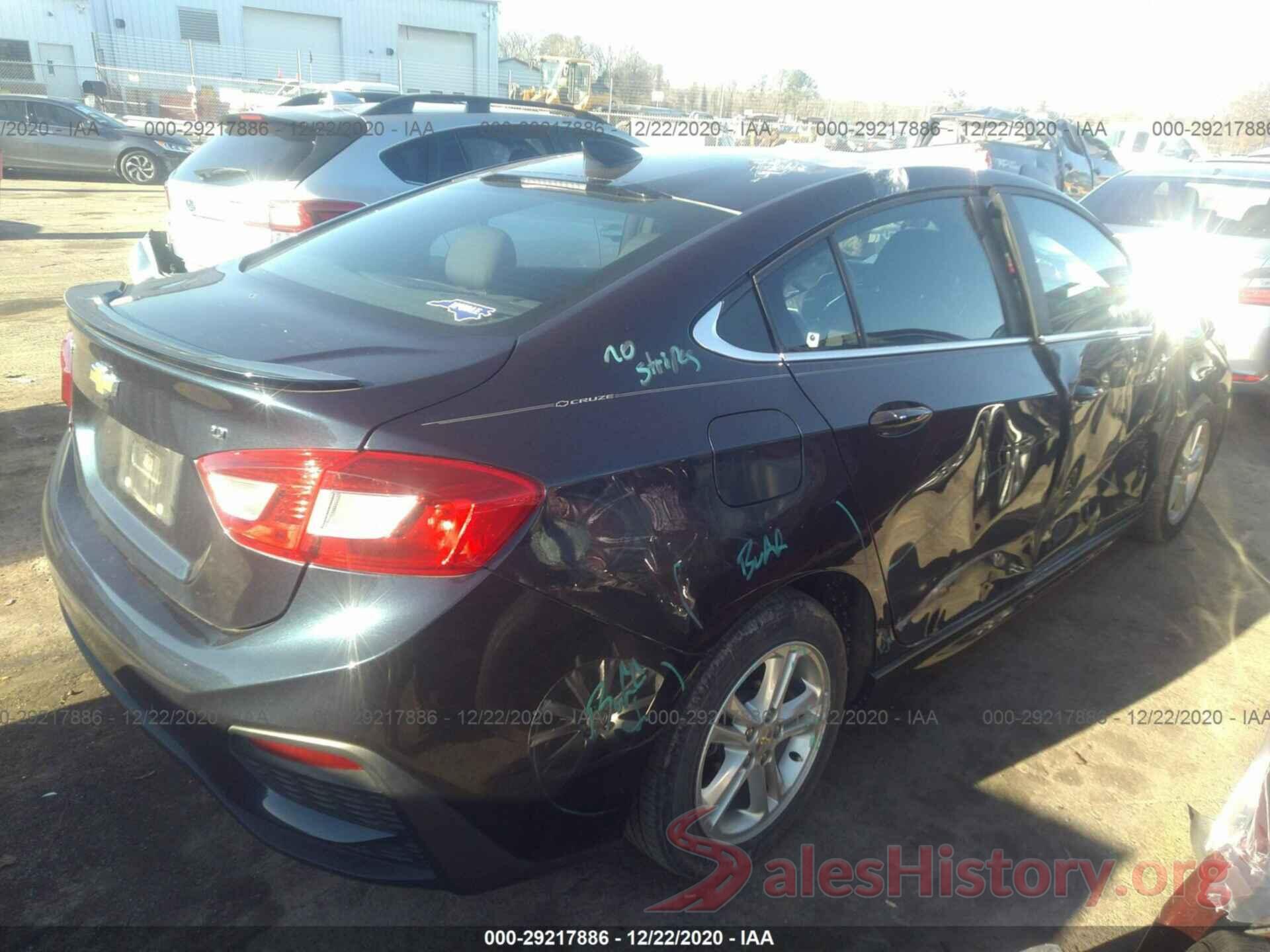 1G1BE5SMXG7302493 2016 CHEVROLET CRUZE