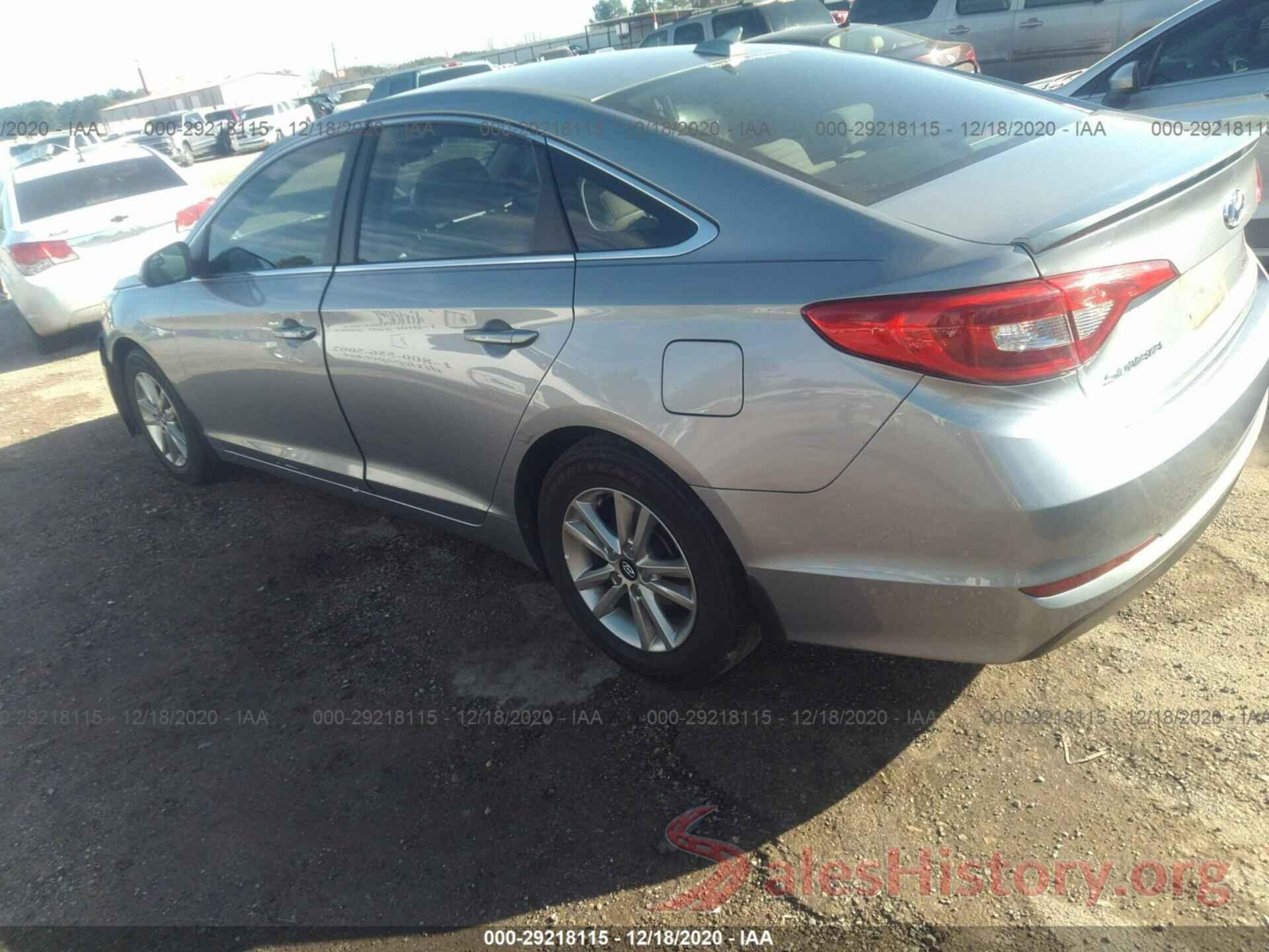 5NPE24AFXGH377877 2016 HYUNDAI SONATA