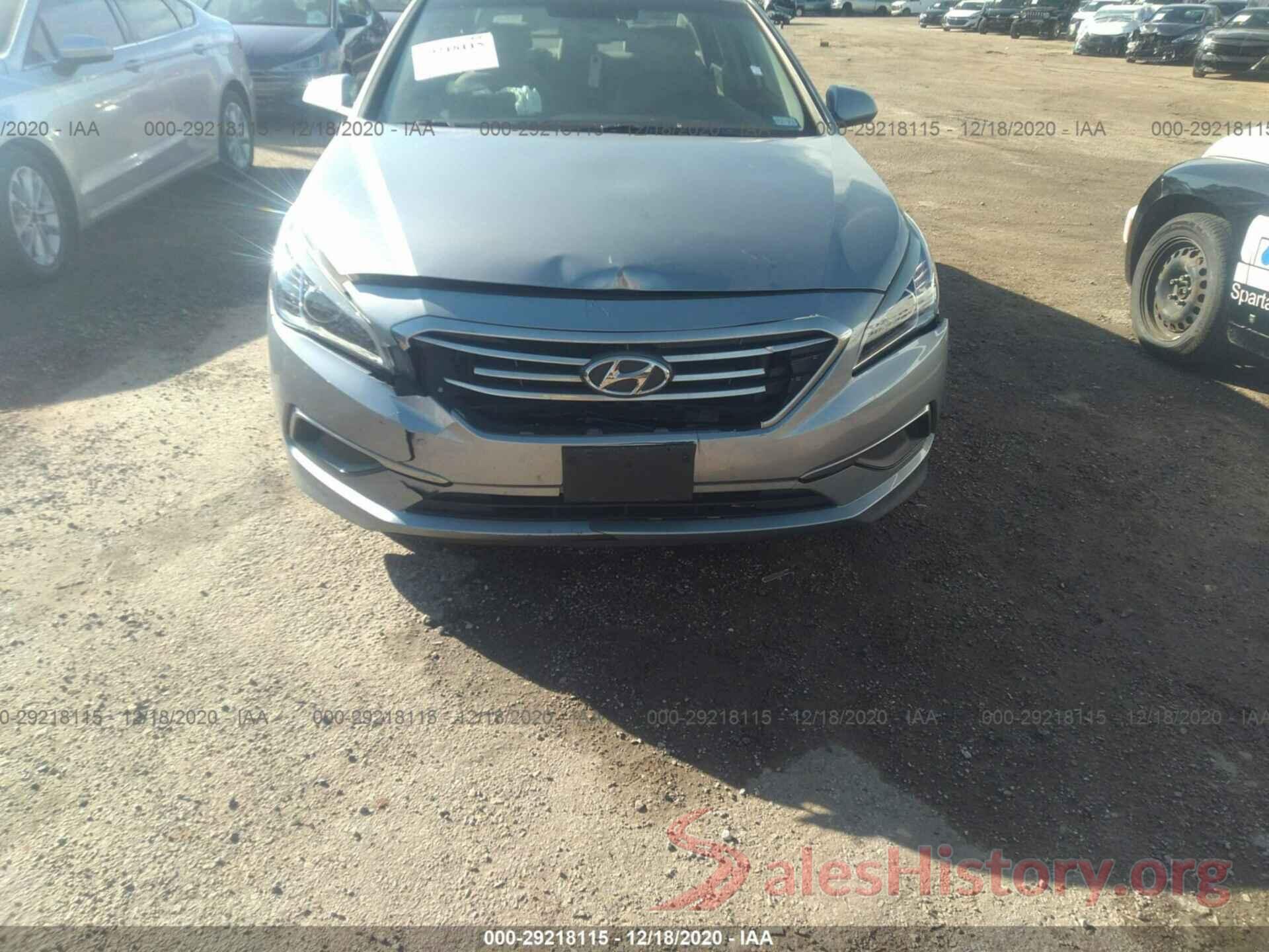 5NPE24AFXGH377877 2016 HYUNDAI SONATA