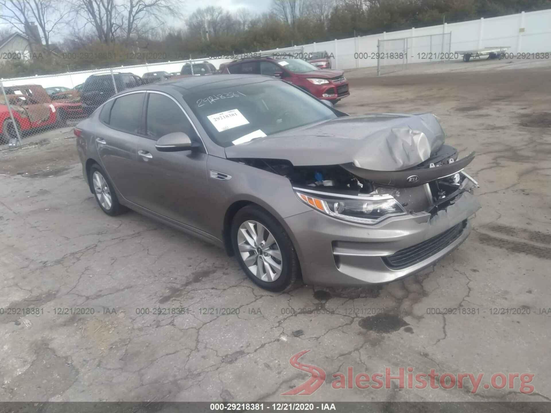 5XXGU4L30GG111690 2016 KIA OPTIMA