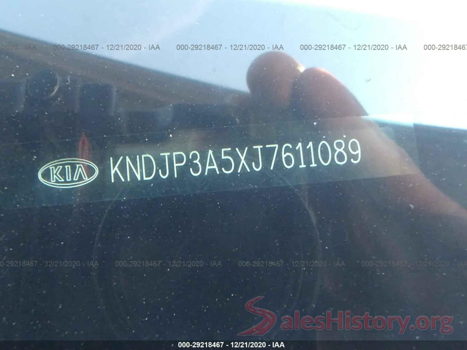 KNDJP3A5XJ7611089 2018 KIA SOUL