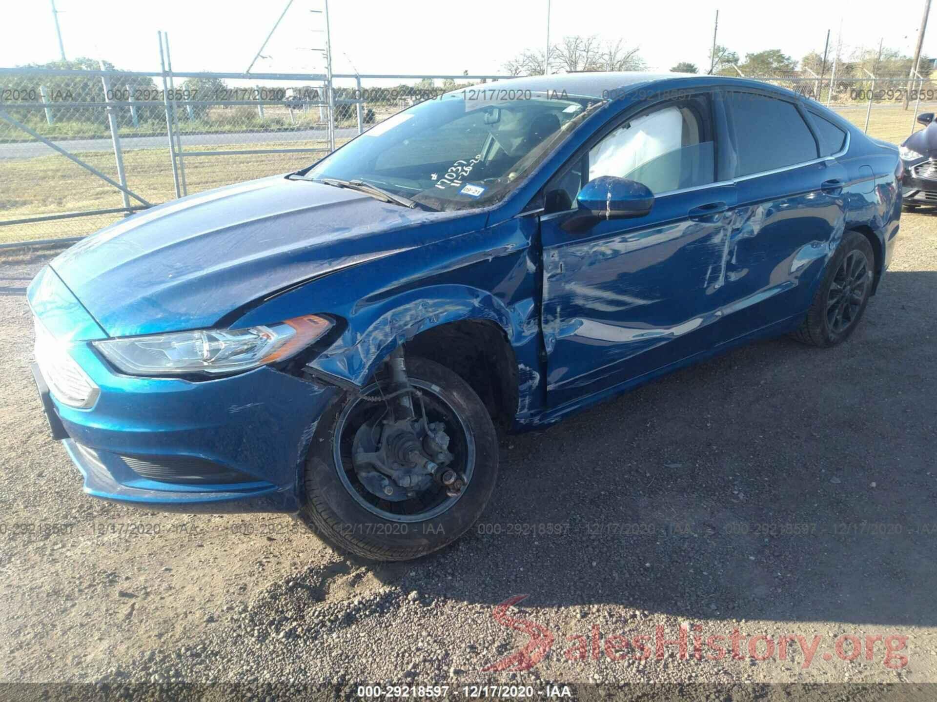 3FA6P0HD3HR190004 2017 FORD FUSION