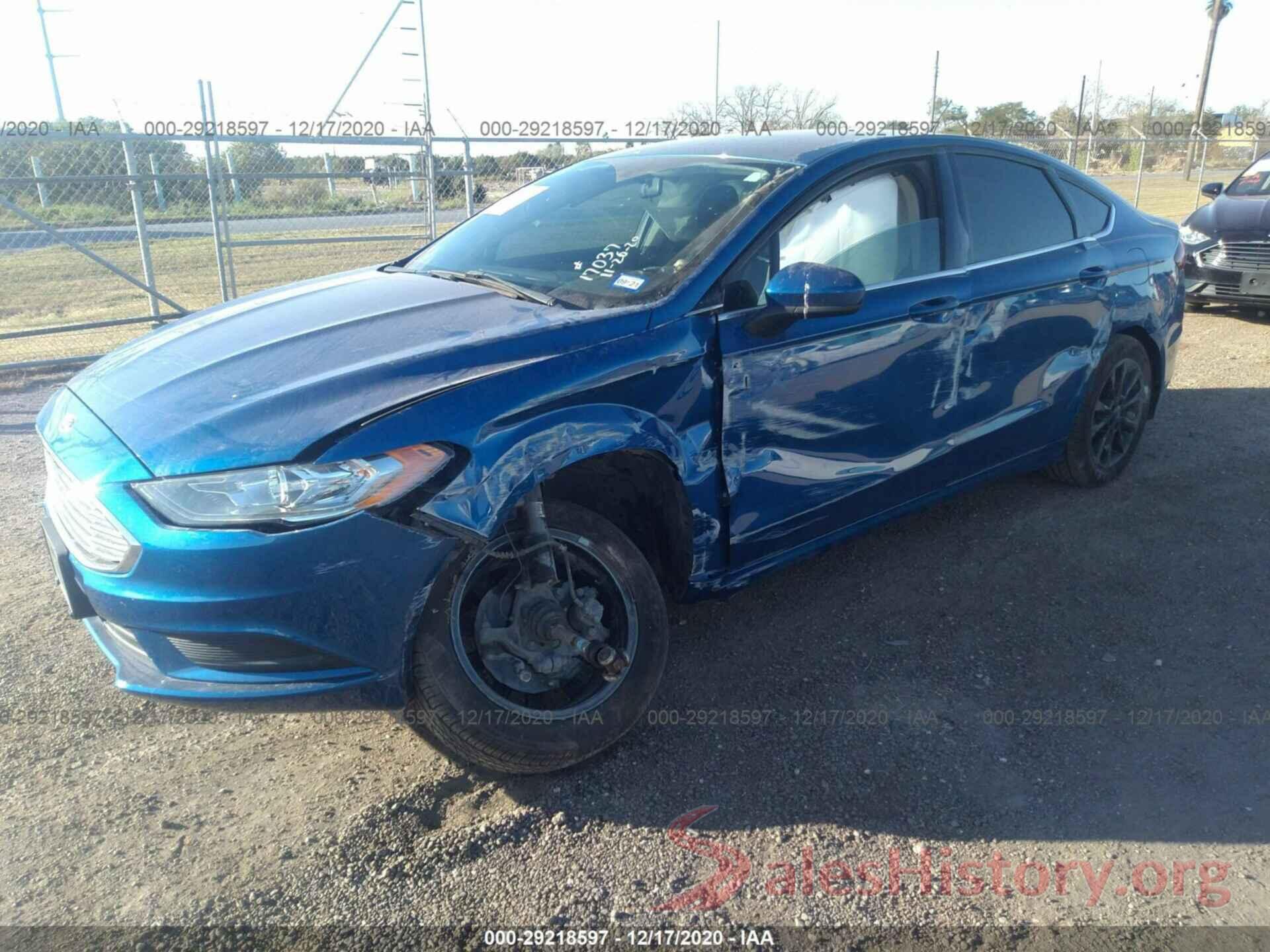 3FA6P0HD3HR190004 2017 FORD FUSION