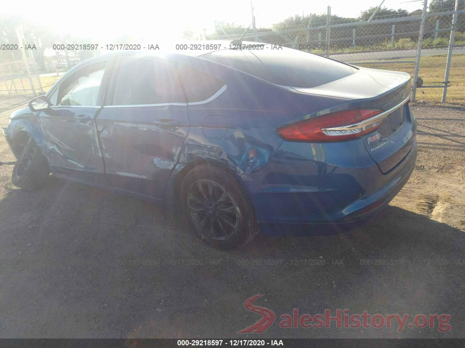 3FA6P0HD3HR190004 2017 FORD FUSION