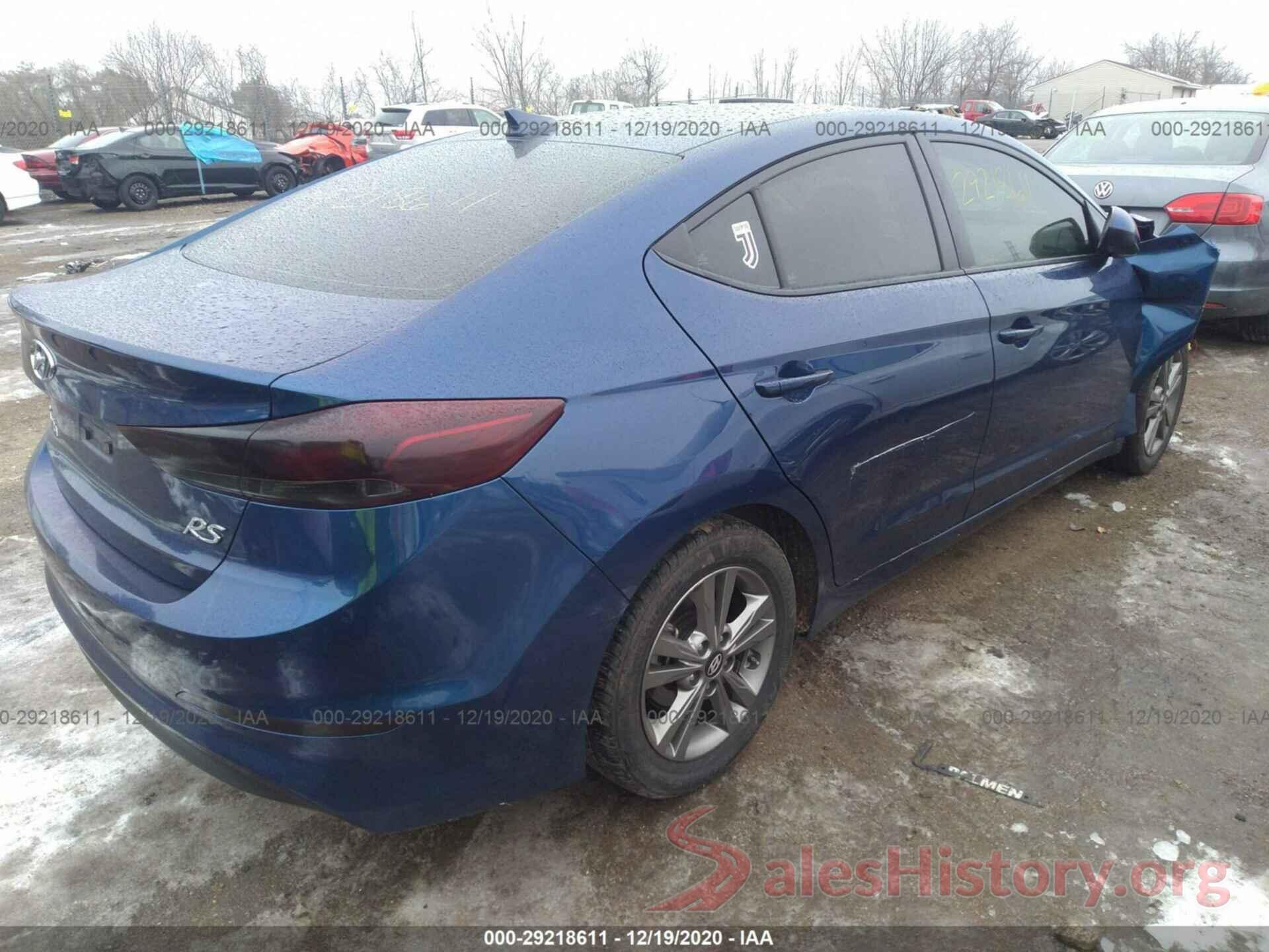 5NPD84LF5JH327208 2018 HYUNDAI ELANTRA