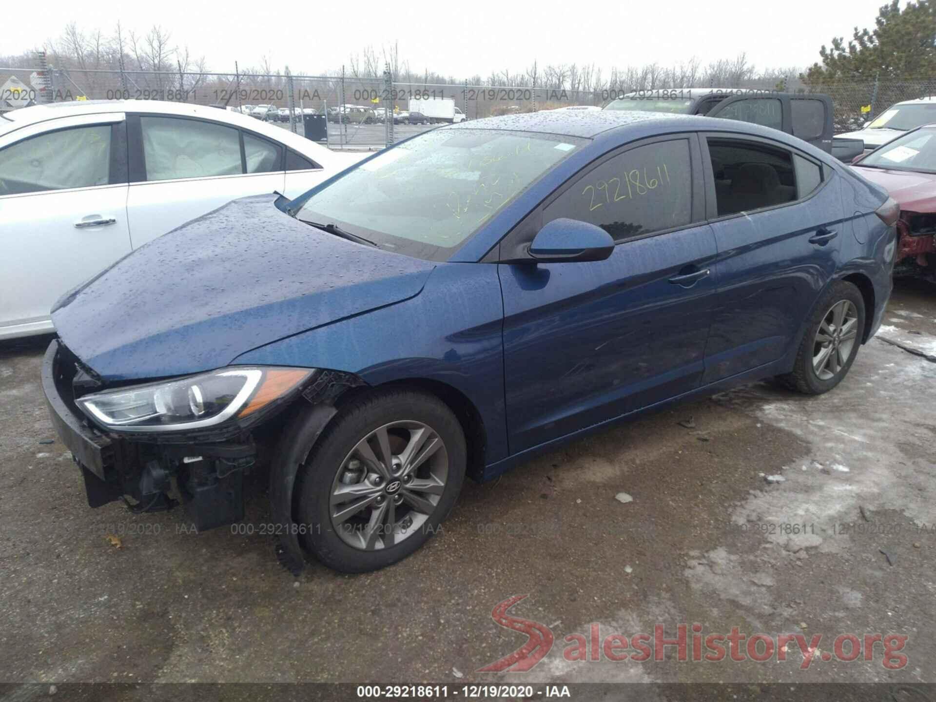 5NPD84LF5JH327208 2018 HYUNDAI ELANTRA