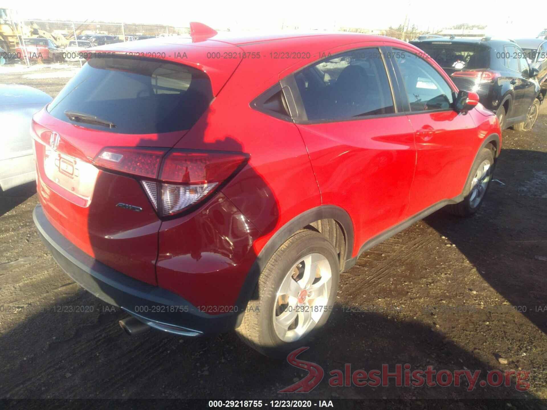 3CZRU6H56GM717499 2016 HONDA HR-V