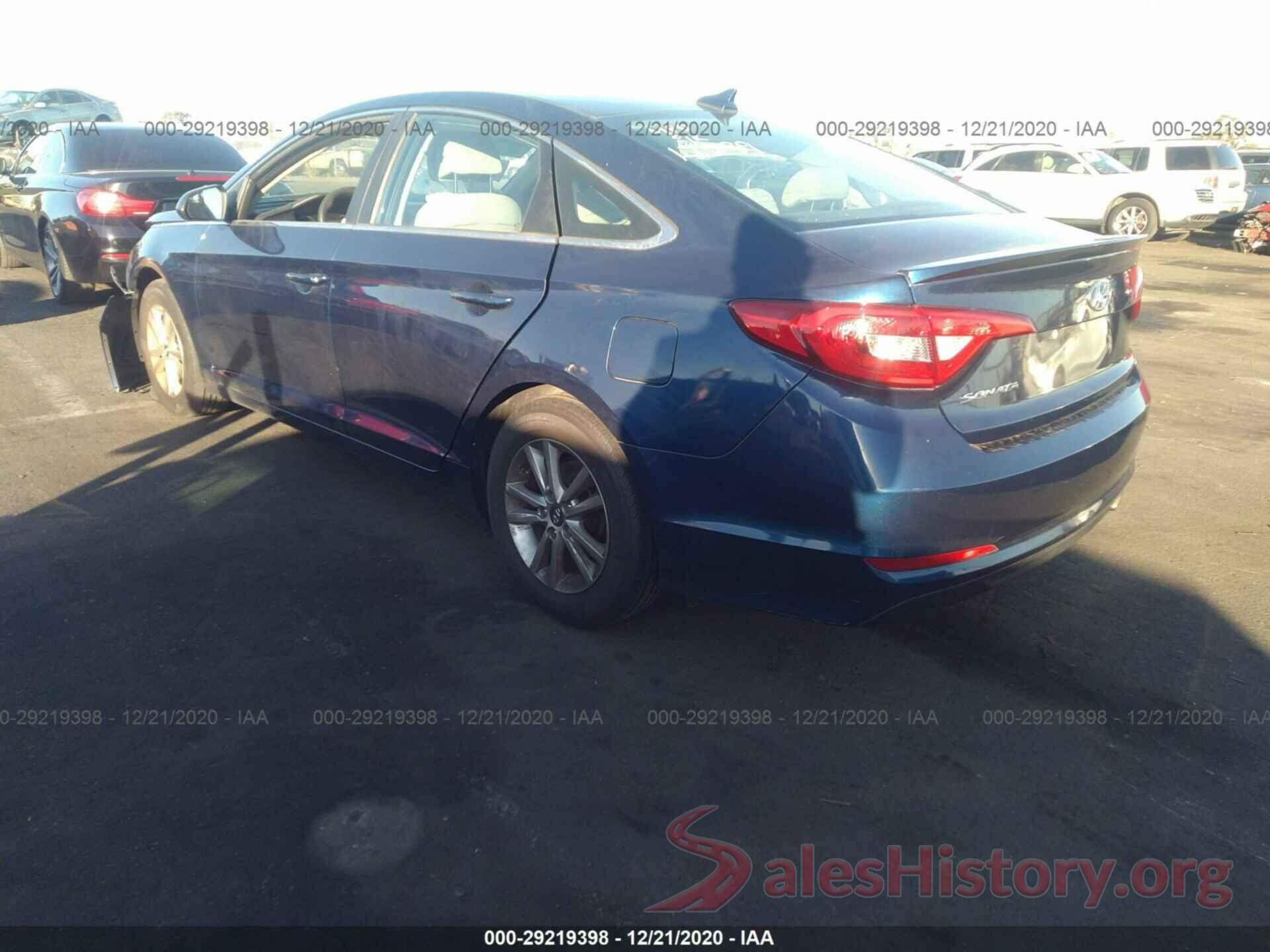 5NPE24AF4HH487681 2017 HYUNDAI SONATA