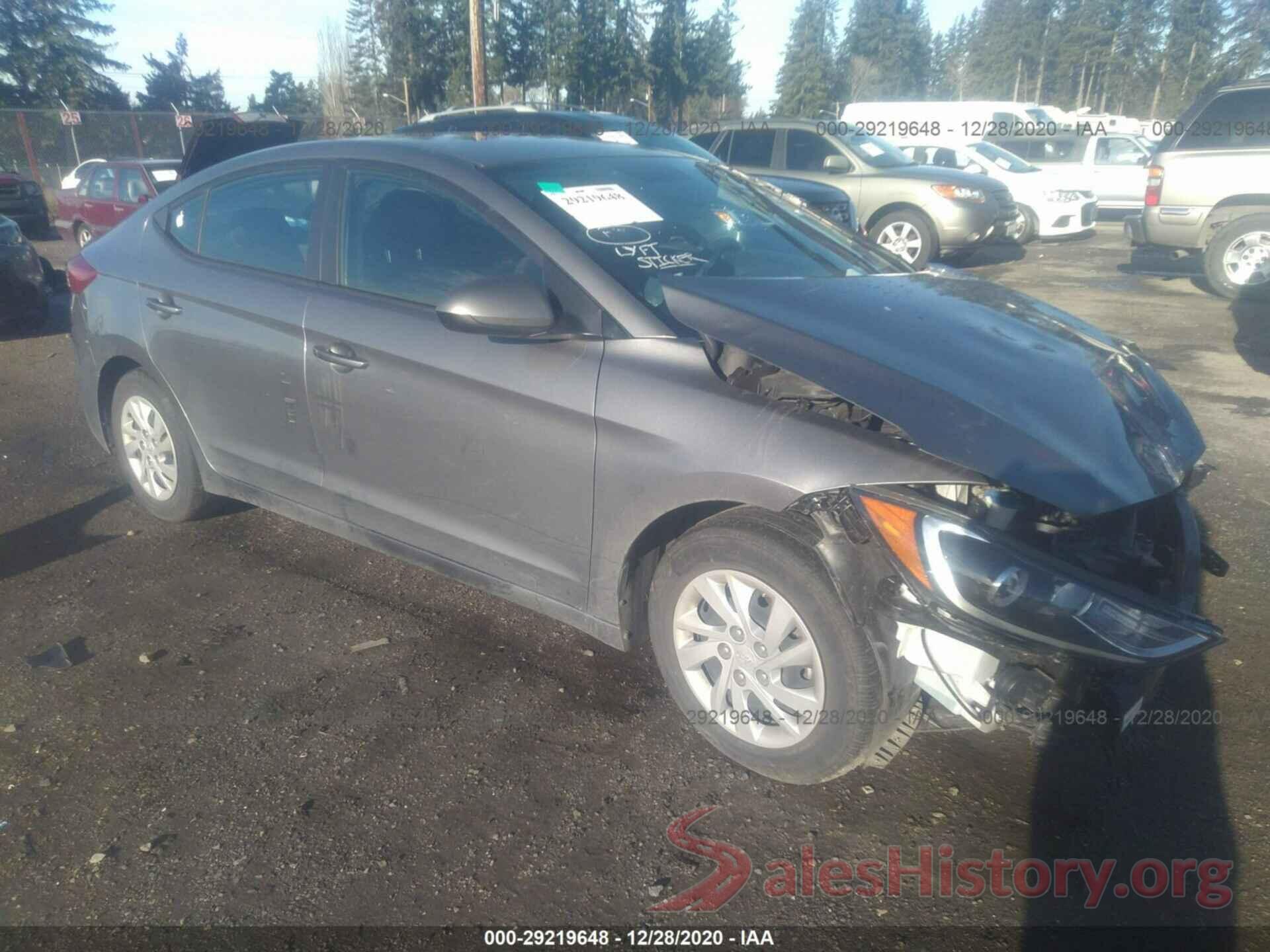 5NPD74LF1JH329976 2018 HYUNDAI ELANTRA