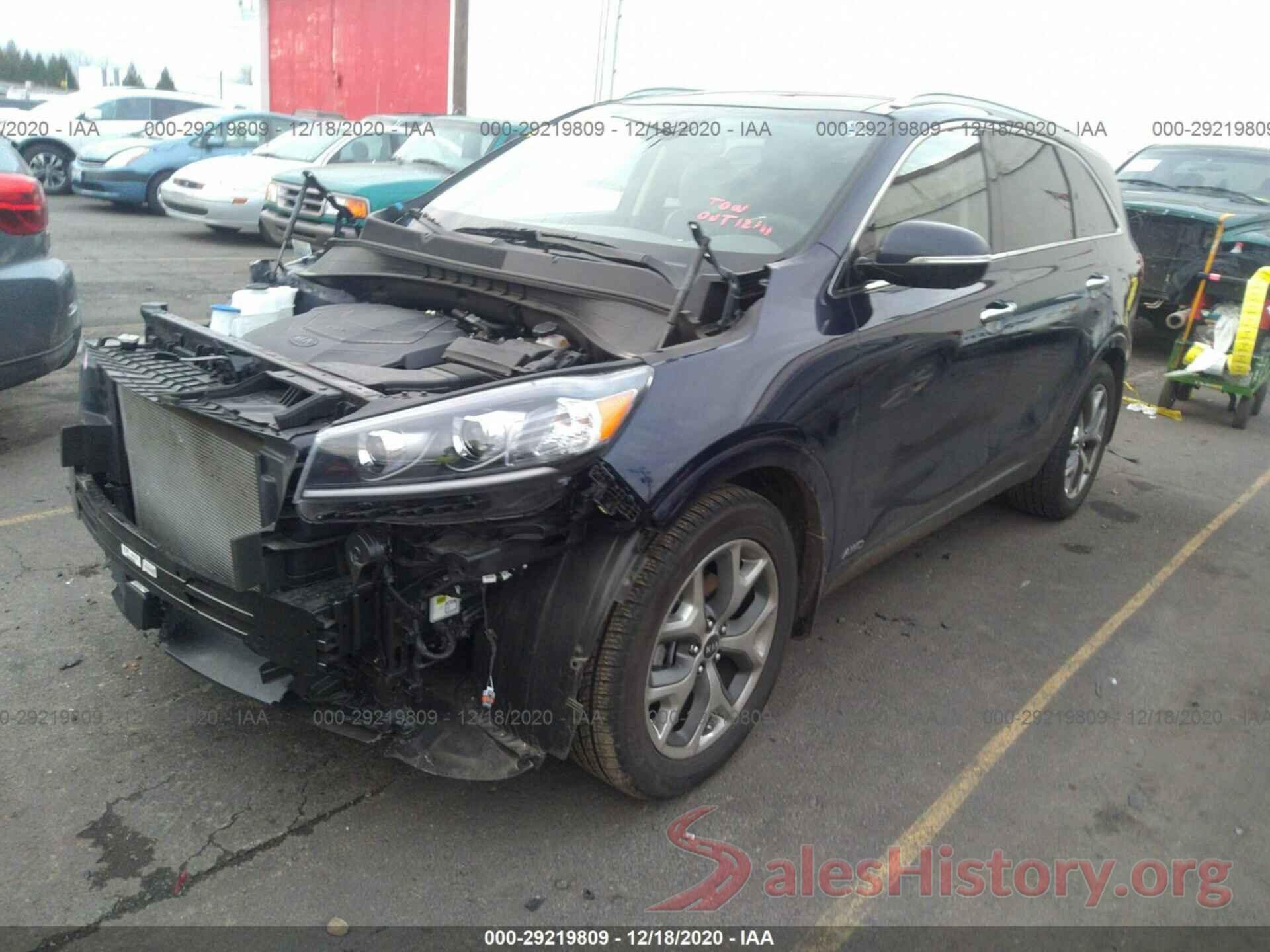 5XYPKDA50LG672391 2020 KIA SORENTO