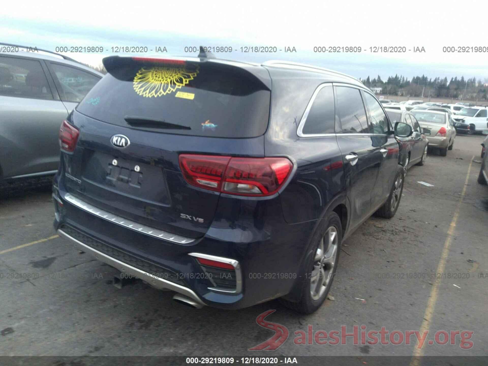 5XYPKDA50LG672391 2020 KIA SORENTO